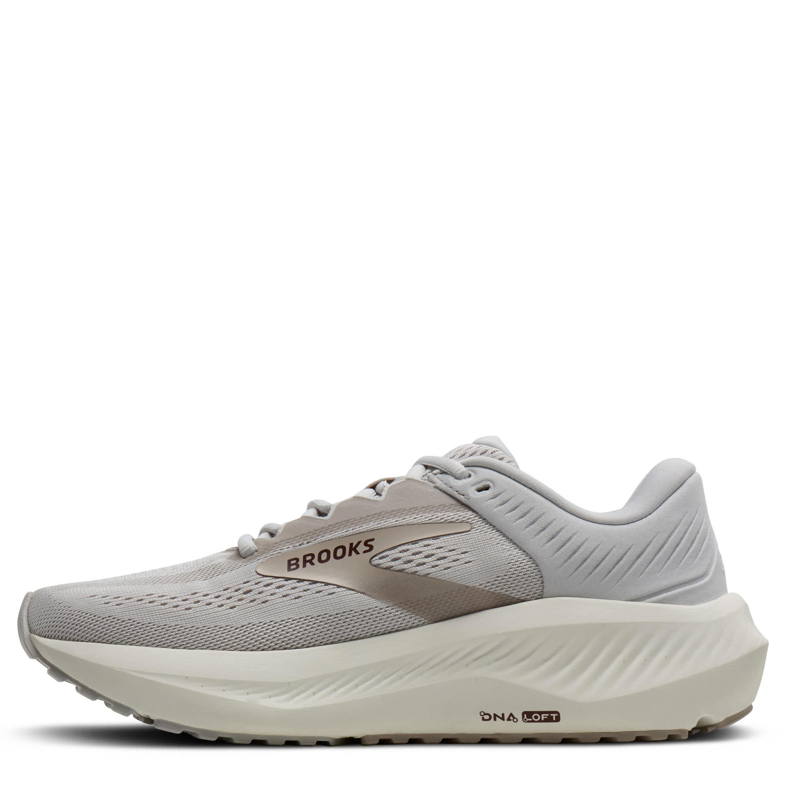 BROOKS-WOMENS ANTHEM 8 RUNNING SHOE-PALE GREY & TAUPE