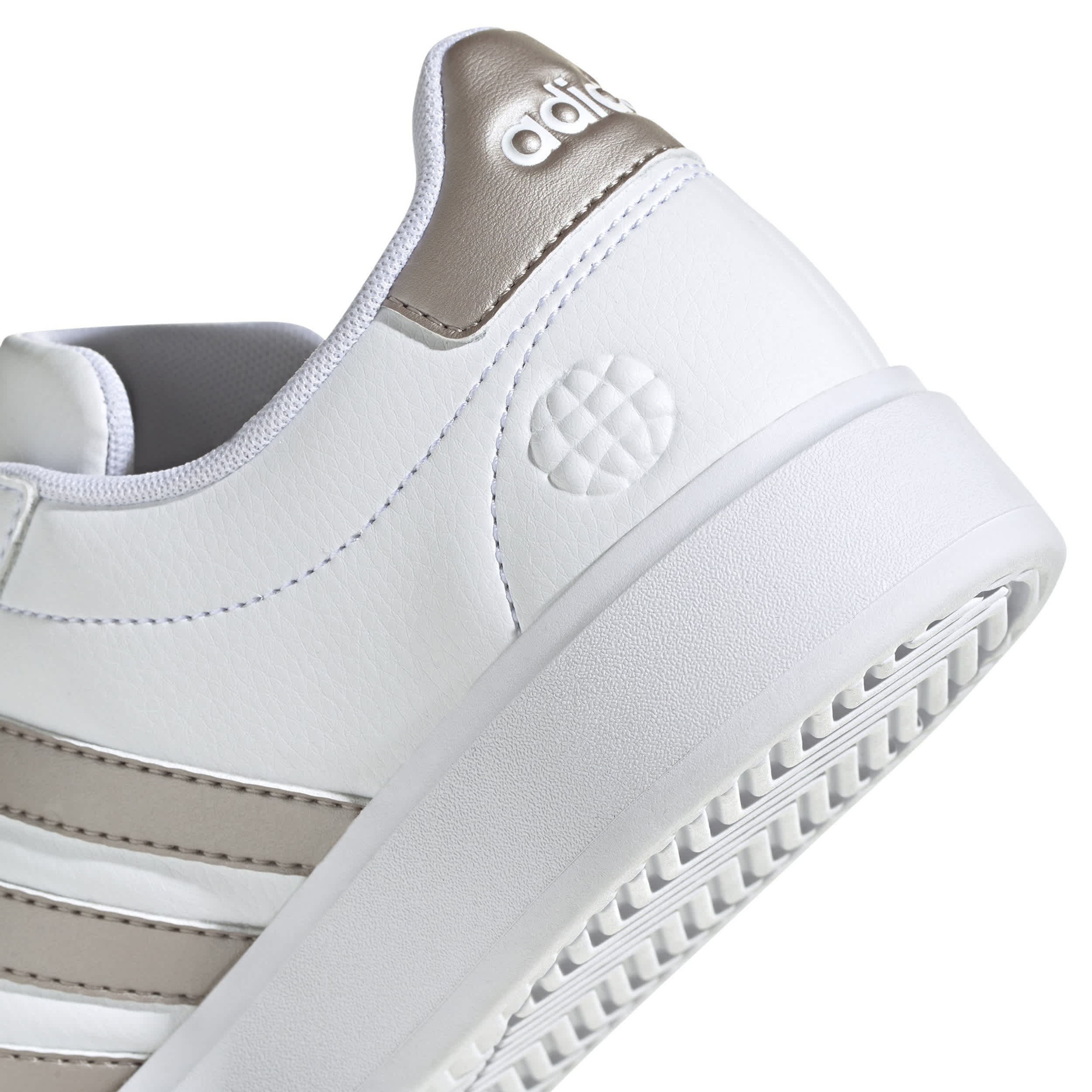 ADIDAS-WOMENS GRAND COURT 2.0 SNEAKER-WHITE & GREY