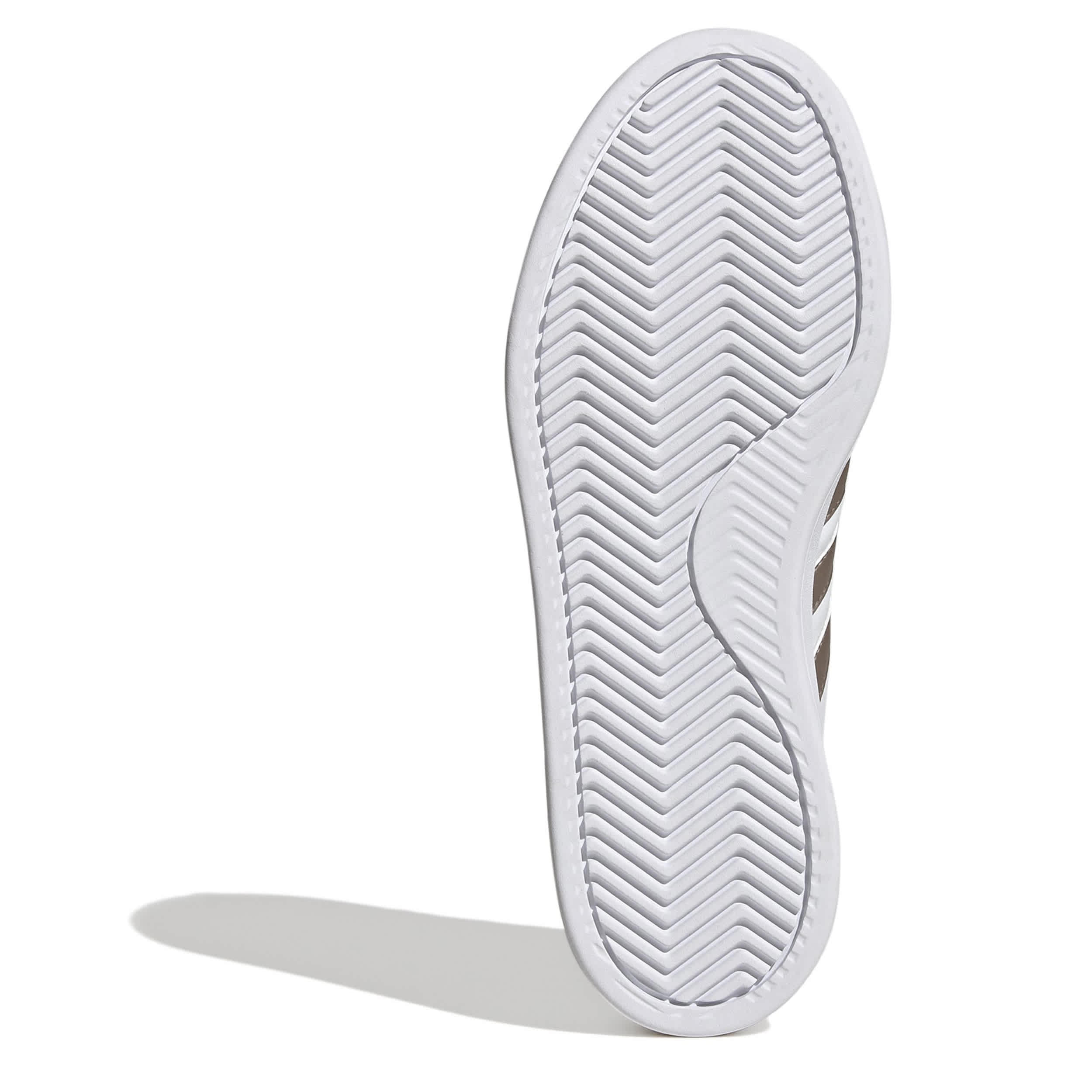 ADIDAS-WOMENS GRAND COURT 2.0 SNEAKER-WHITE & GREY