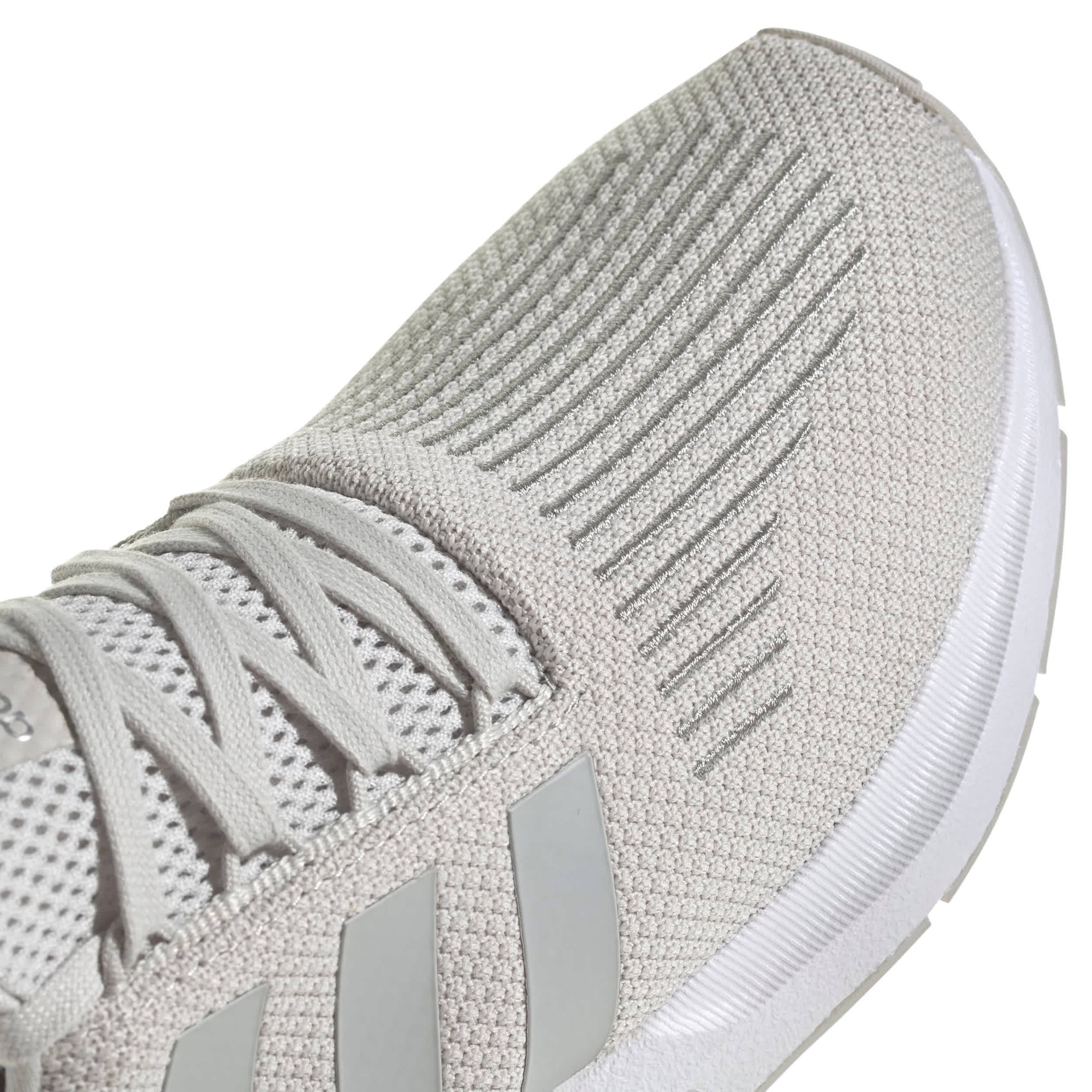 ADIDAS-WOMENS SWIFT RUN 1.0 RUNNING SHOE-GREY & GREY
