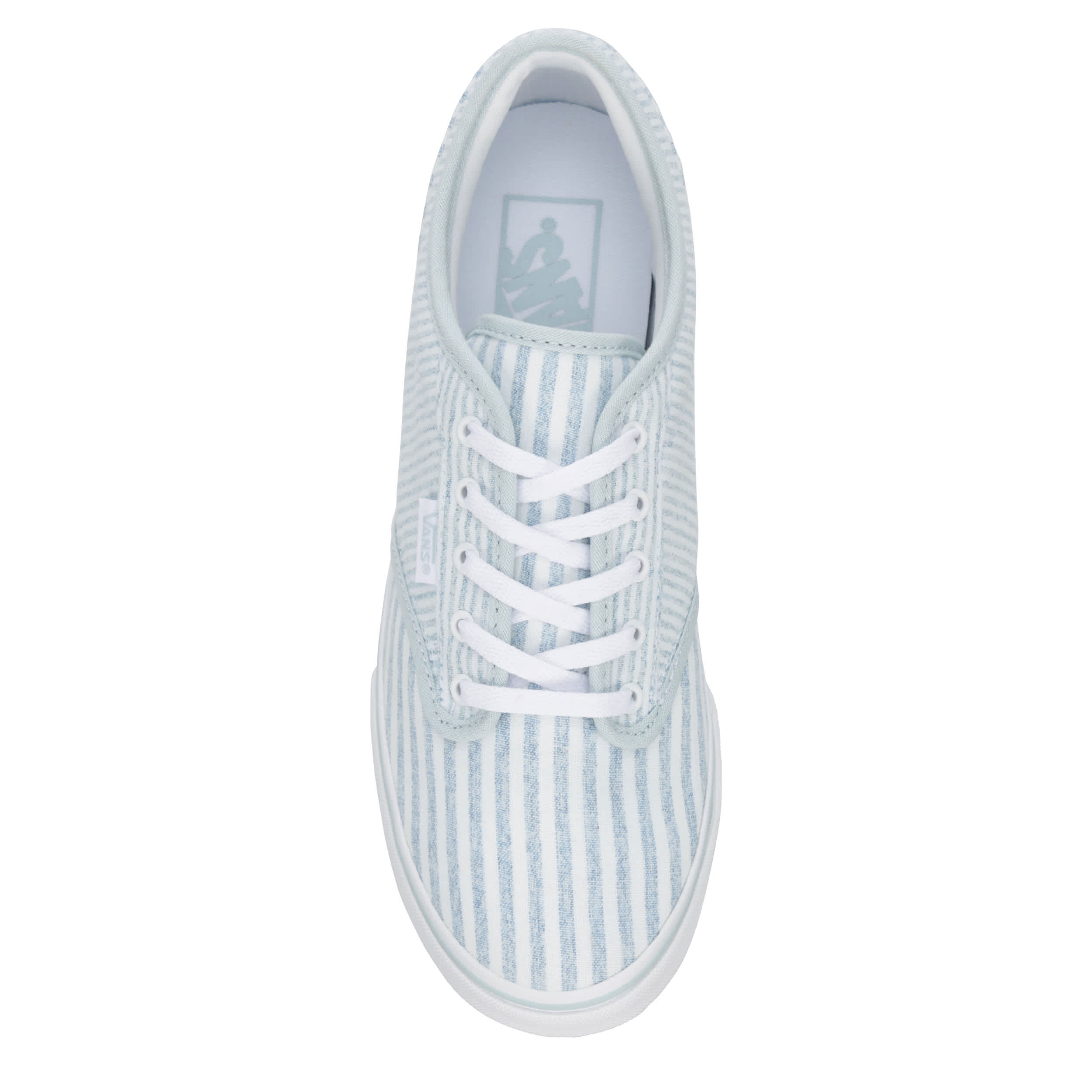 VANS-WOMENS ATWOOD SNEAKER-LIGHT BLUE & WHITE