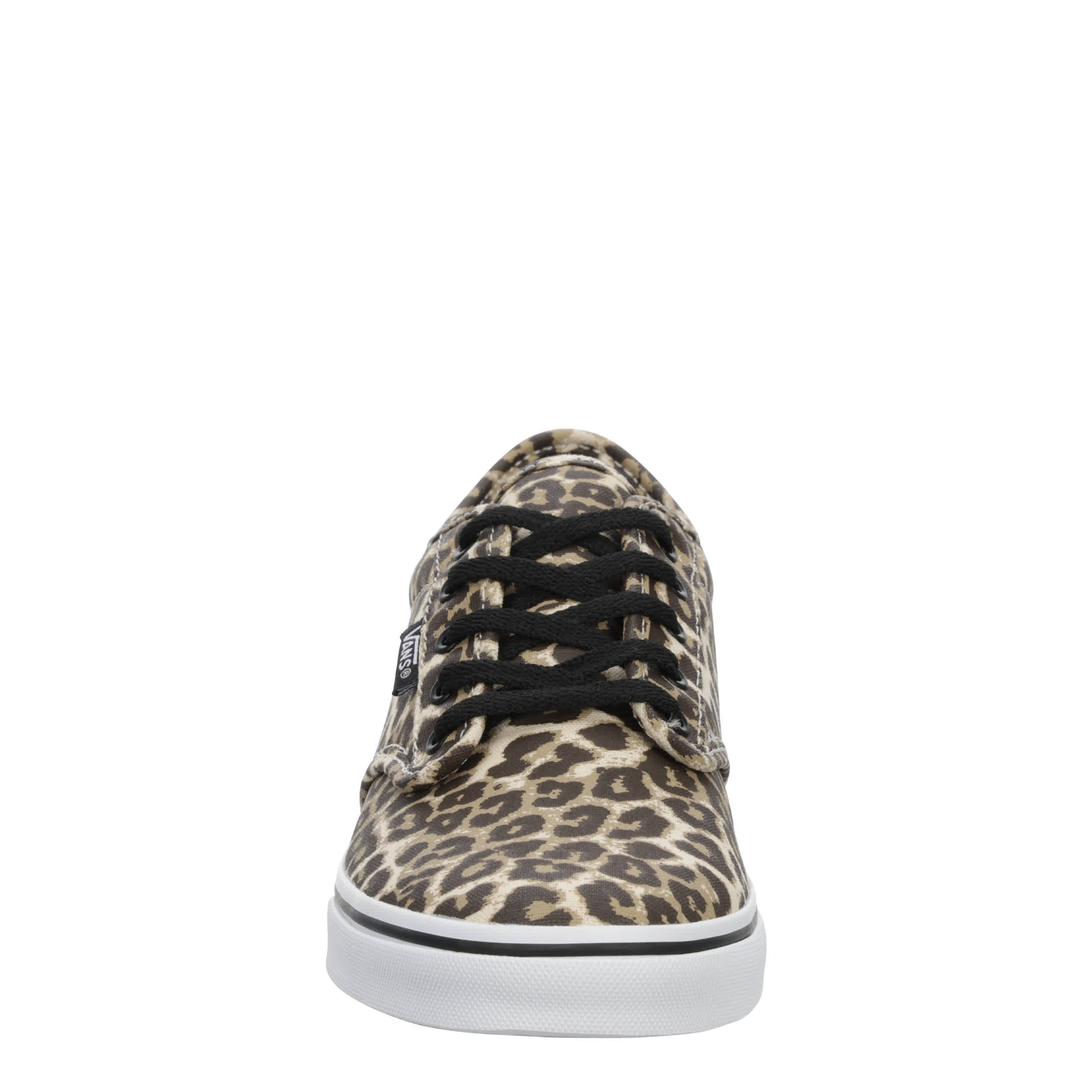 VANS-WOMENS ATWOOD SNEAKER-LEOPARD & WHITE