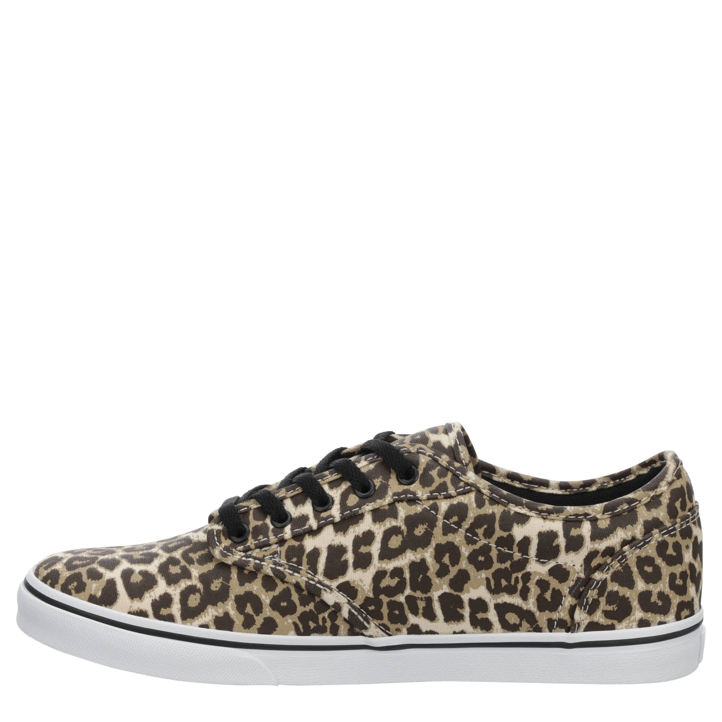VANS-WOMENS ATWOOD SNEAKER-LEOPARD & WHITE