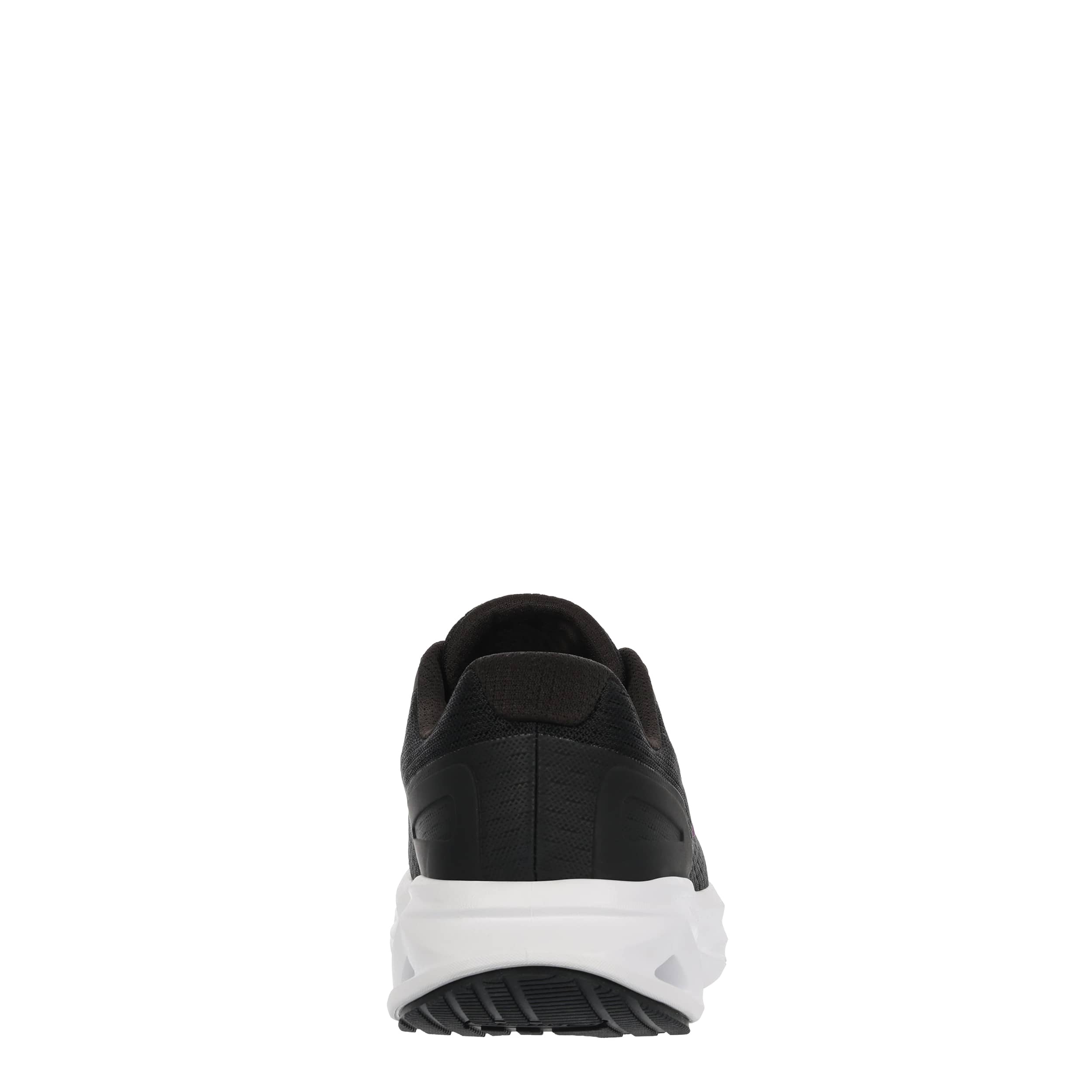 SKECHERS-WOMENS GLIDE-STEP VORTEX RUNNING SHOE-BLACK & WHITE