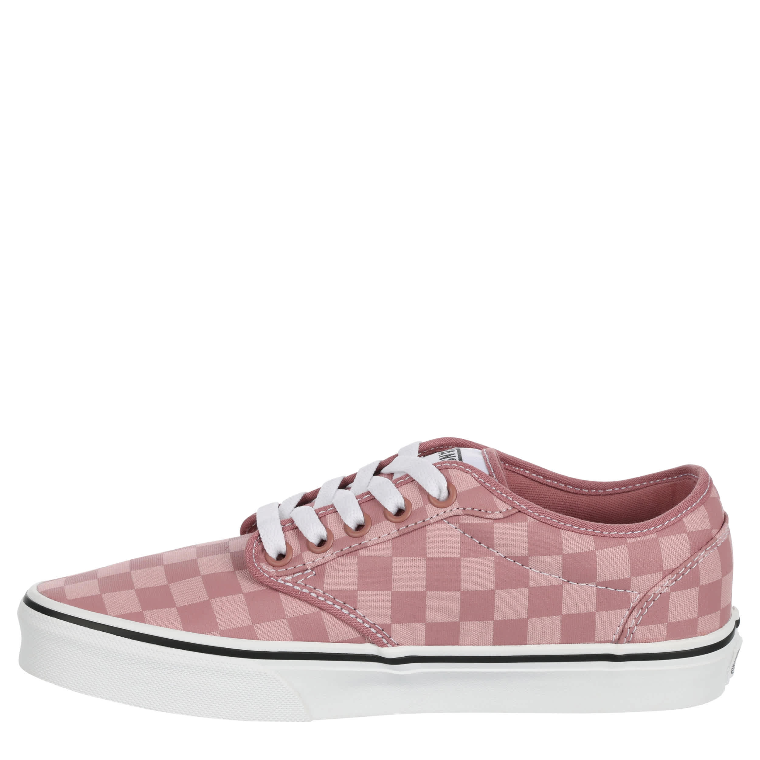 VANS-WOMENS ATWOOD SNEAKER-PINK & WHITE