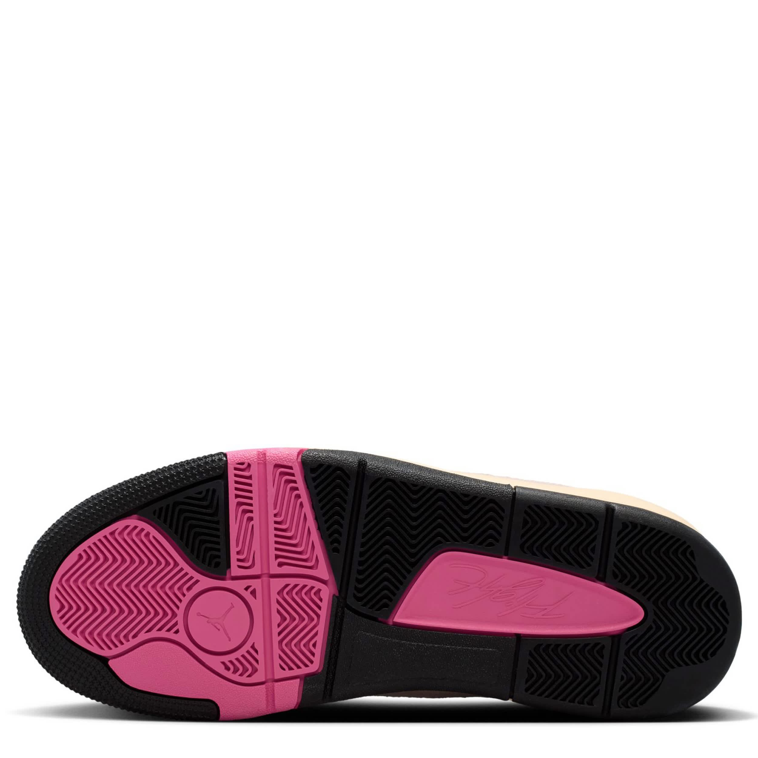 JORDAN-WOMENS FLIGHT COURT SNEAKER-DARK GREY & PINK