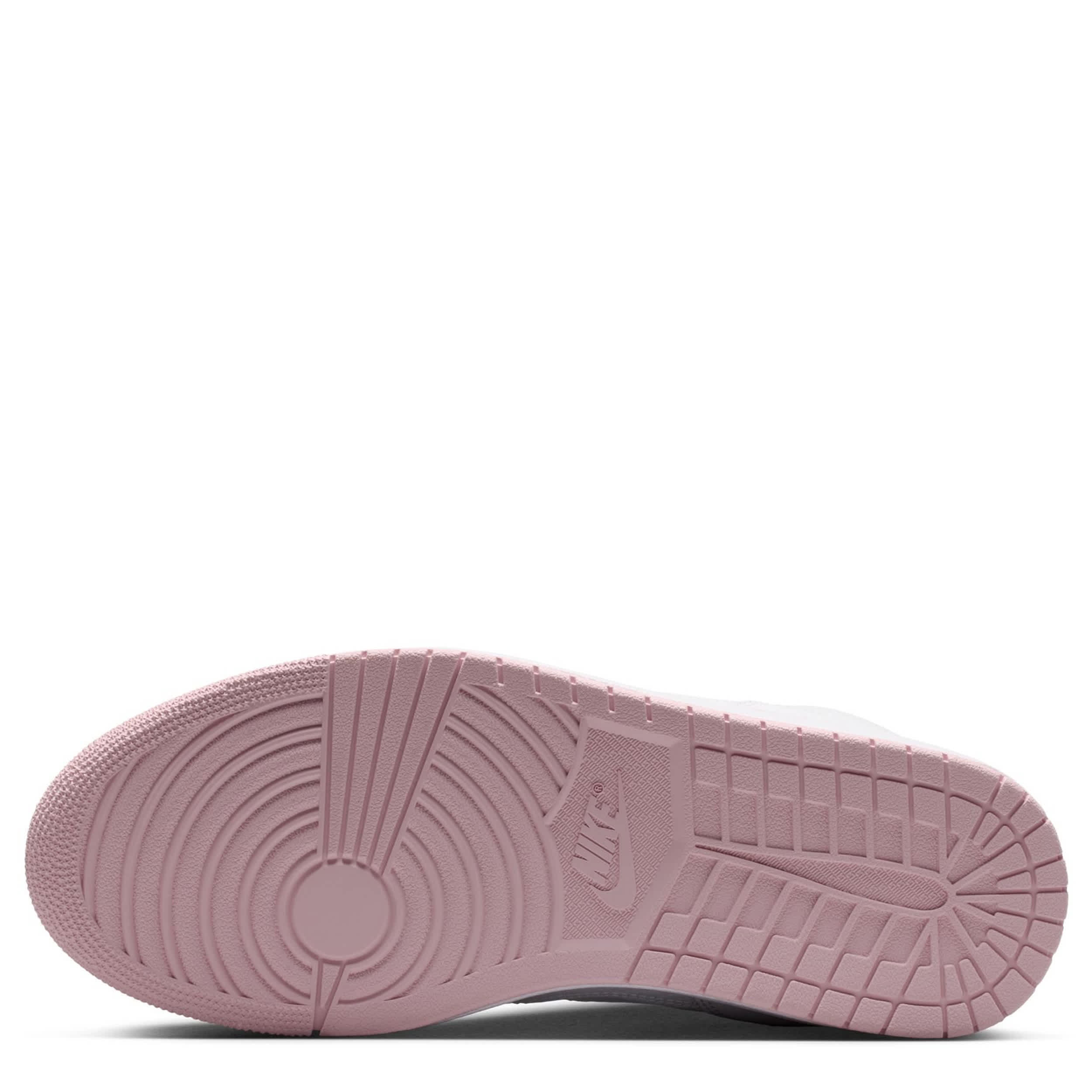 JORDAN-WOMENS COURT CONNECT MID SNEAKER-WHITE & PINK