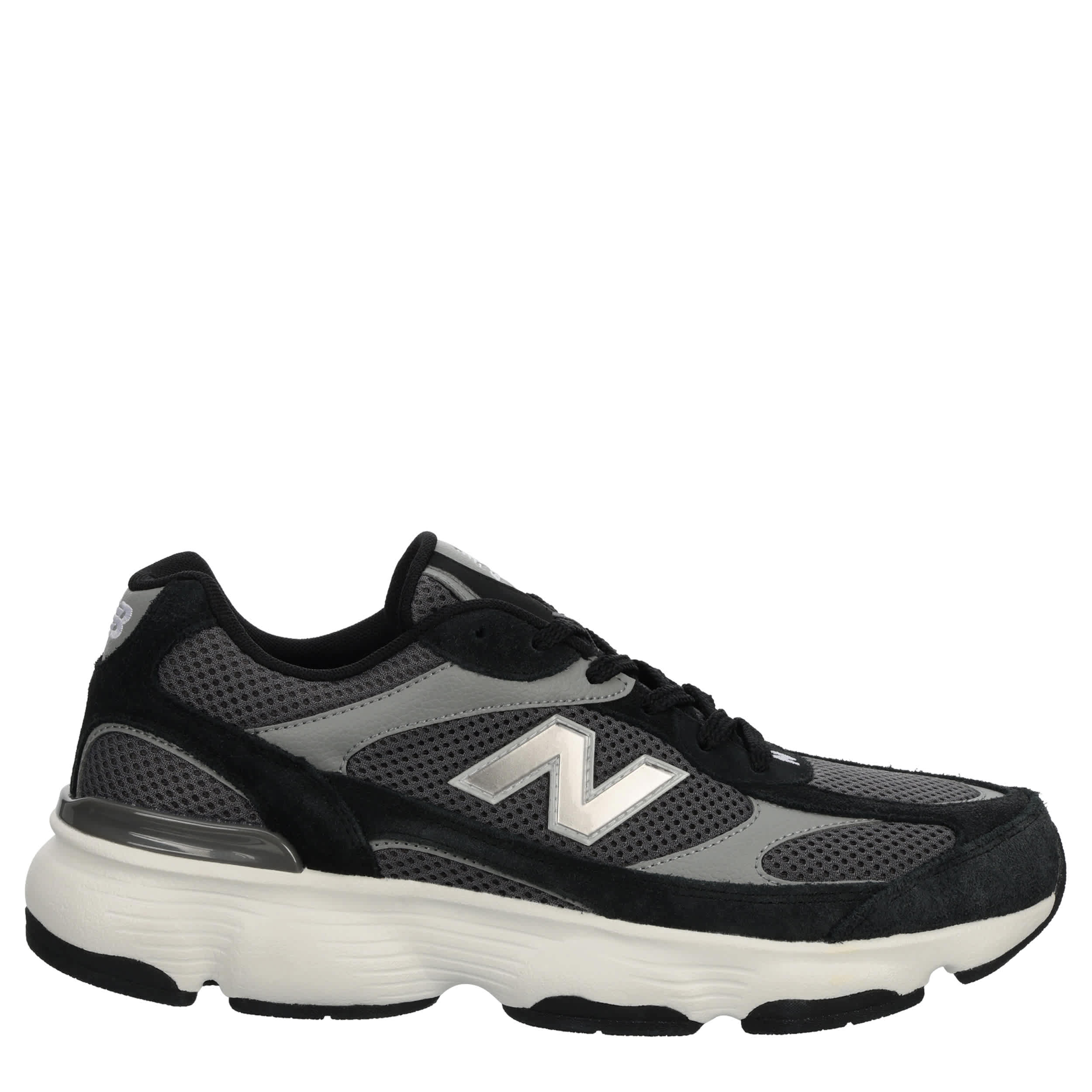 NEW BALANCE-WOMENS 603 SNEAKER-BLACK & SILVER