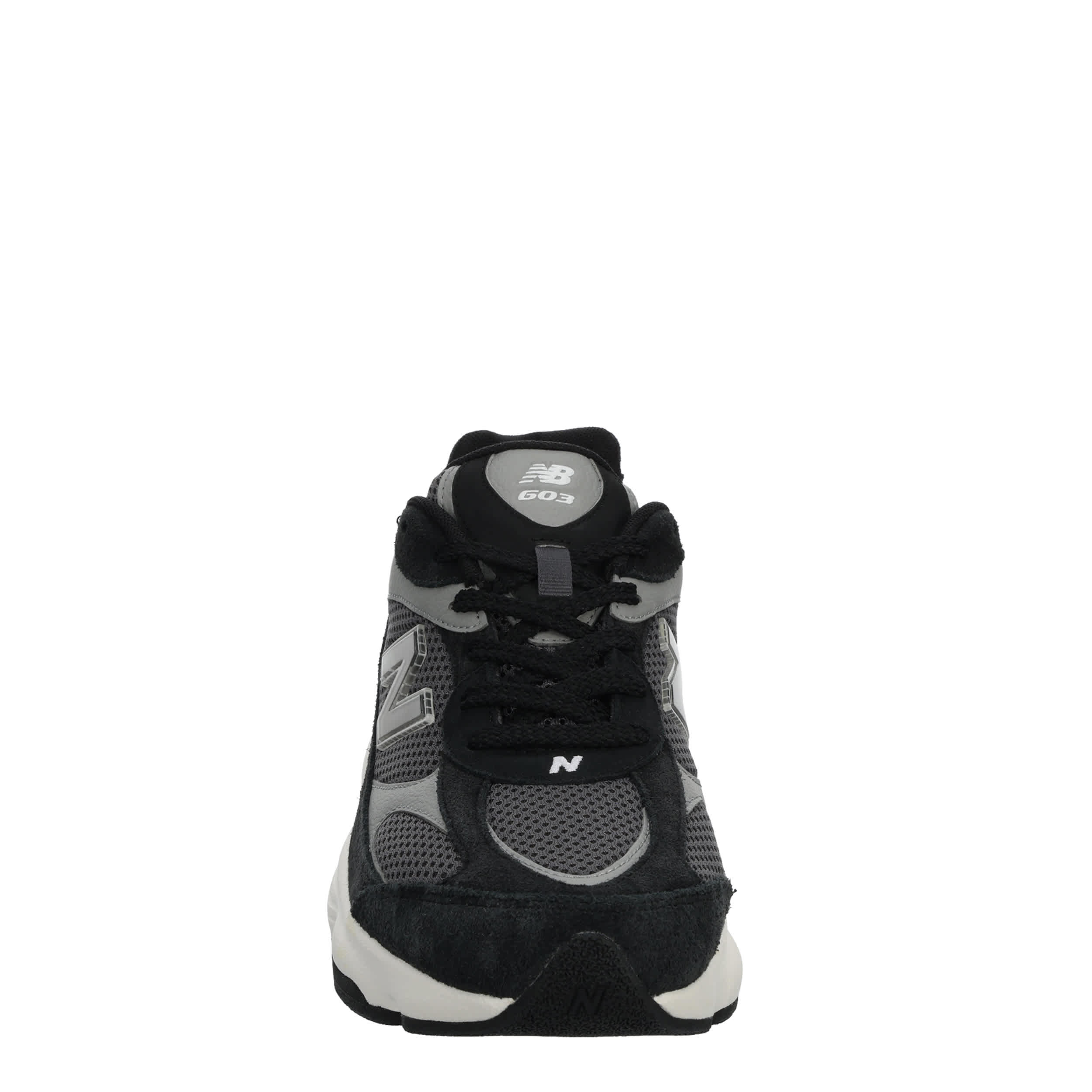 NEW BALANCE-WOMENS 603 SNEAKER-BLACK & SILVER