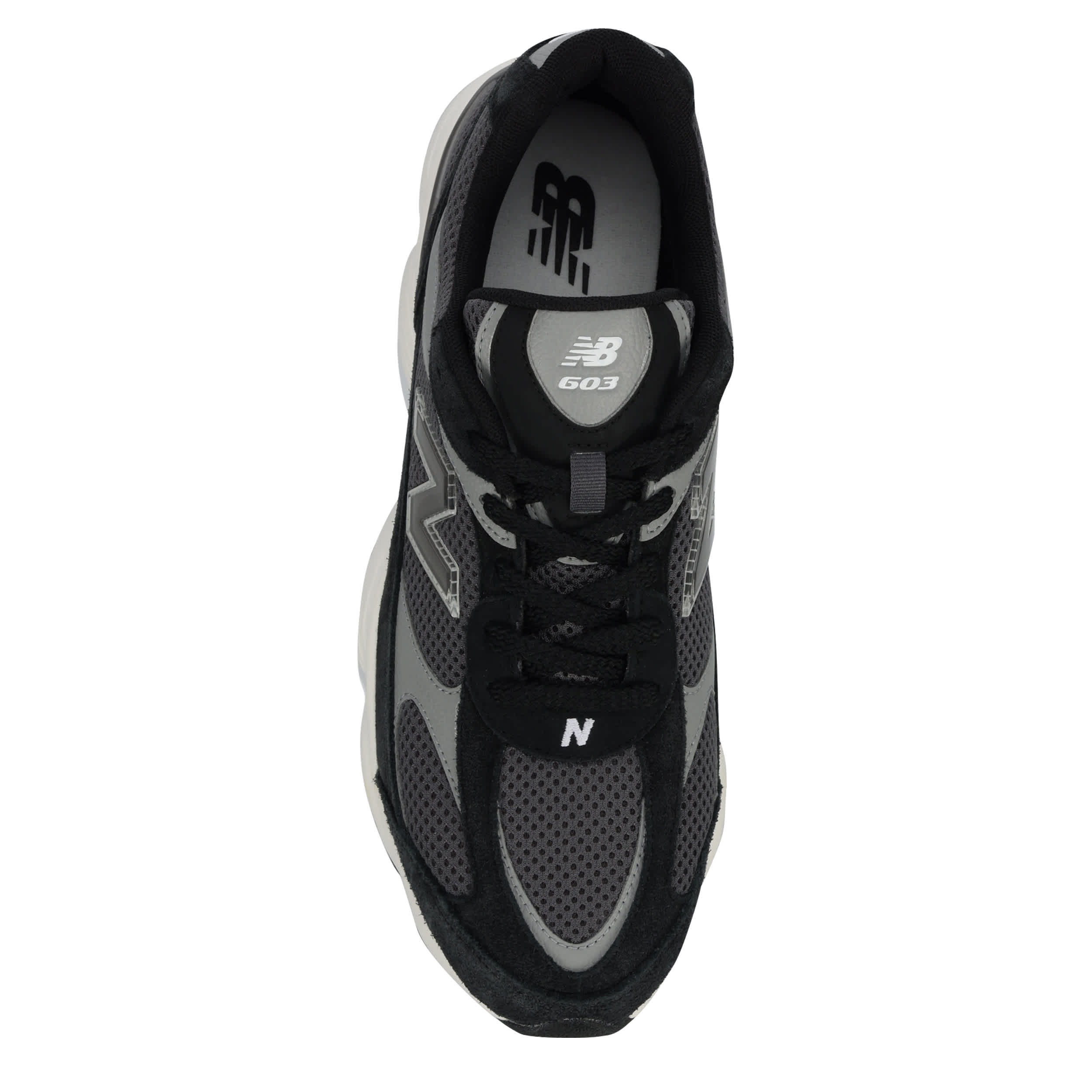 NEW BALANCE-WOMENS 603 SNEAKER-BLACK & SILVER