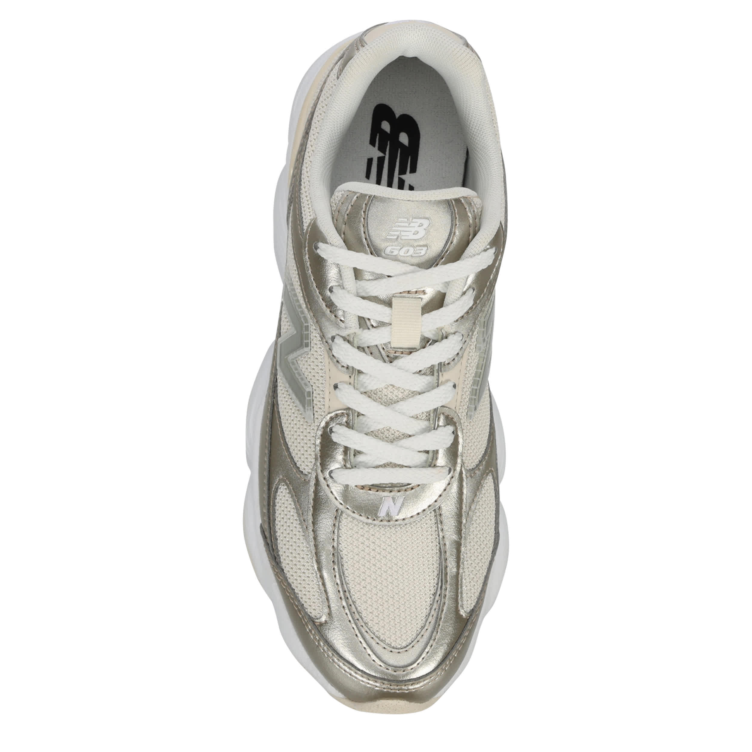 NEW BALANCE-WOMENS 603 SNEAKER-GOLD & OFF WHITE