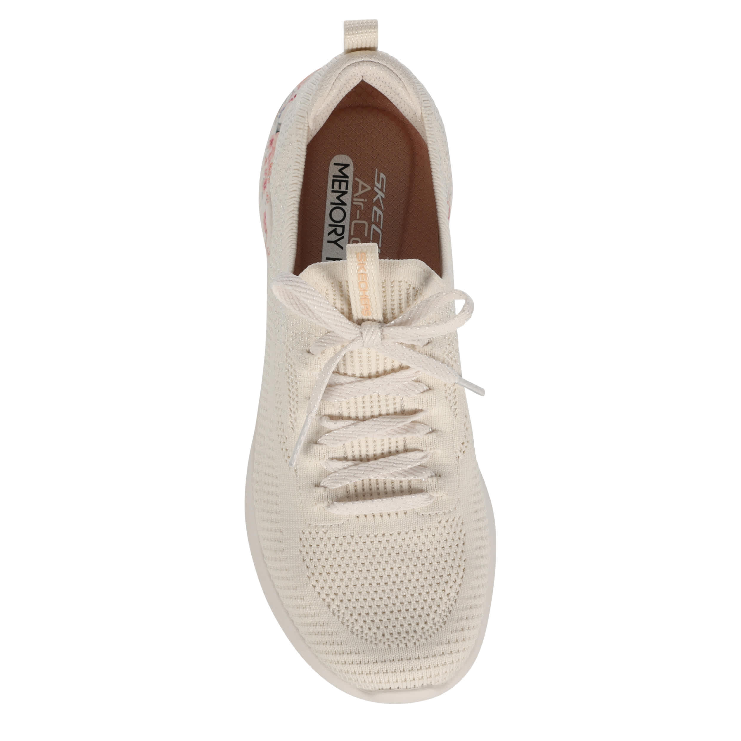 SKECHERS-WOMENS ULTRA FLEX 4.0 RUNNING SHOE-NATURAL & FLORAL