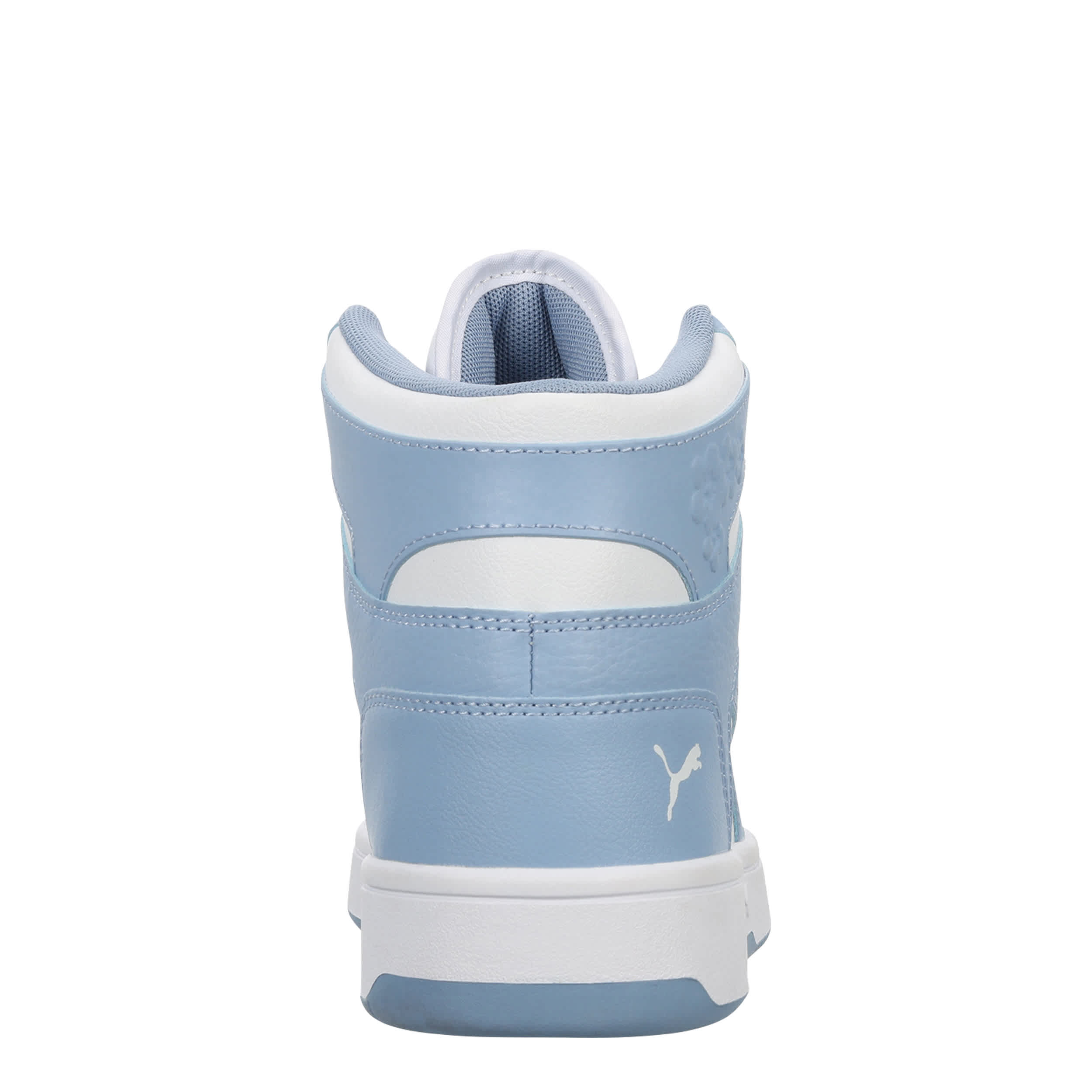 PUMA-WOMENS REBOUND LAYUP SNEAKER-BLUE & WHITE