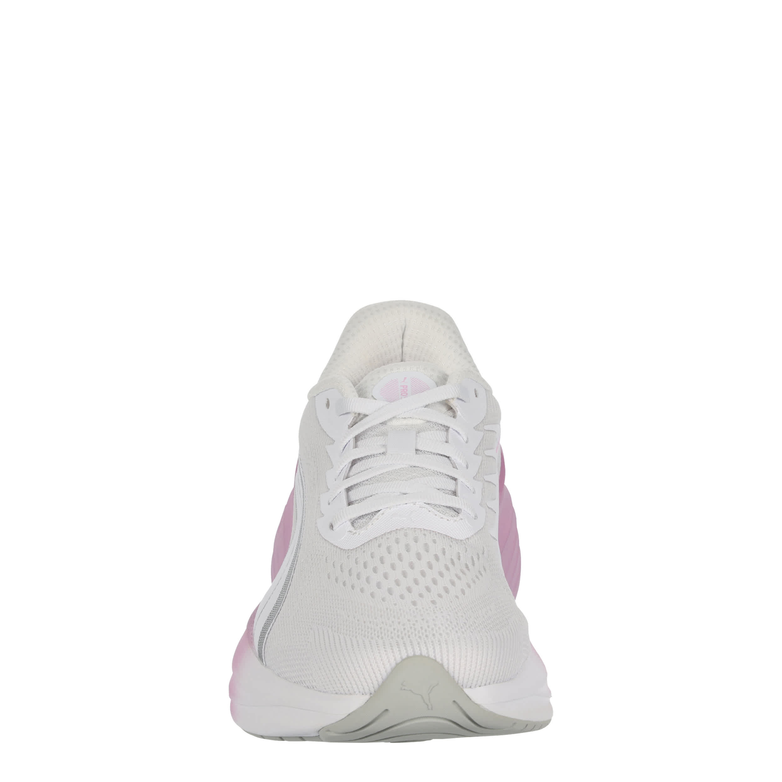 PUMA-WOMENS SCEND PRO RUNNING SHOE-WHITE & PINK