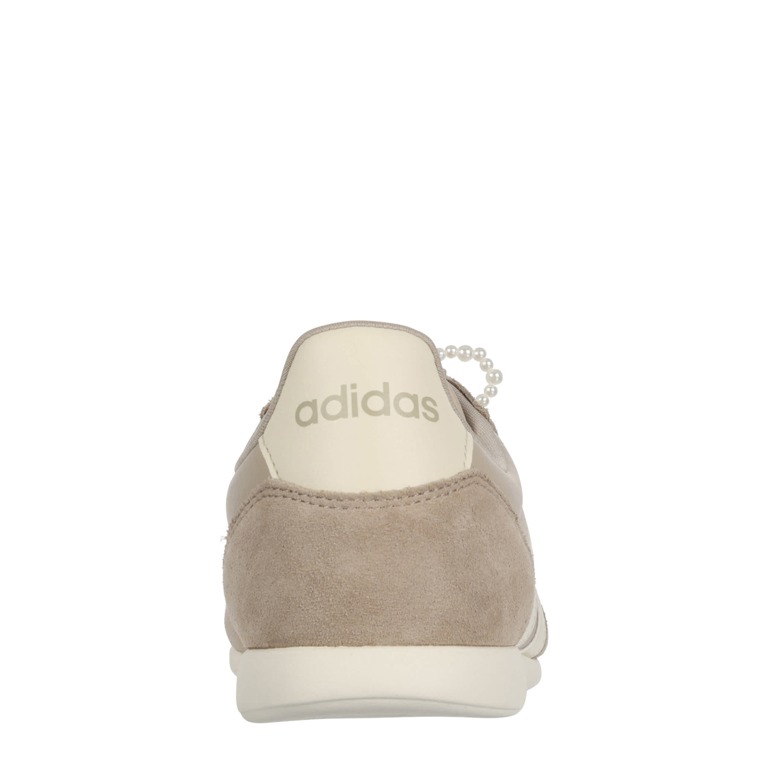 ADIDAS-WOMENS BARREDA LO SNEAKER-OFF WHITE & BEIGE