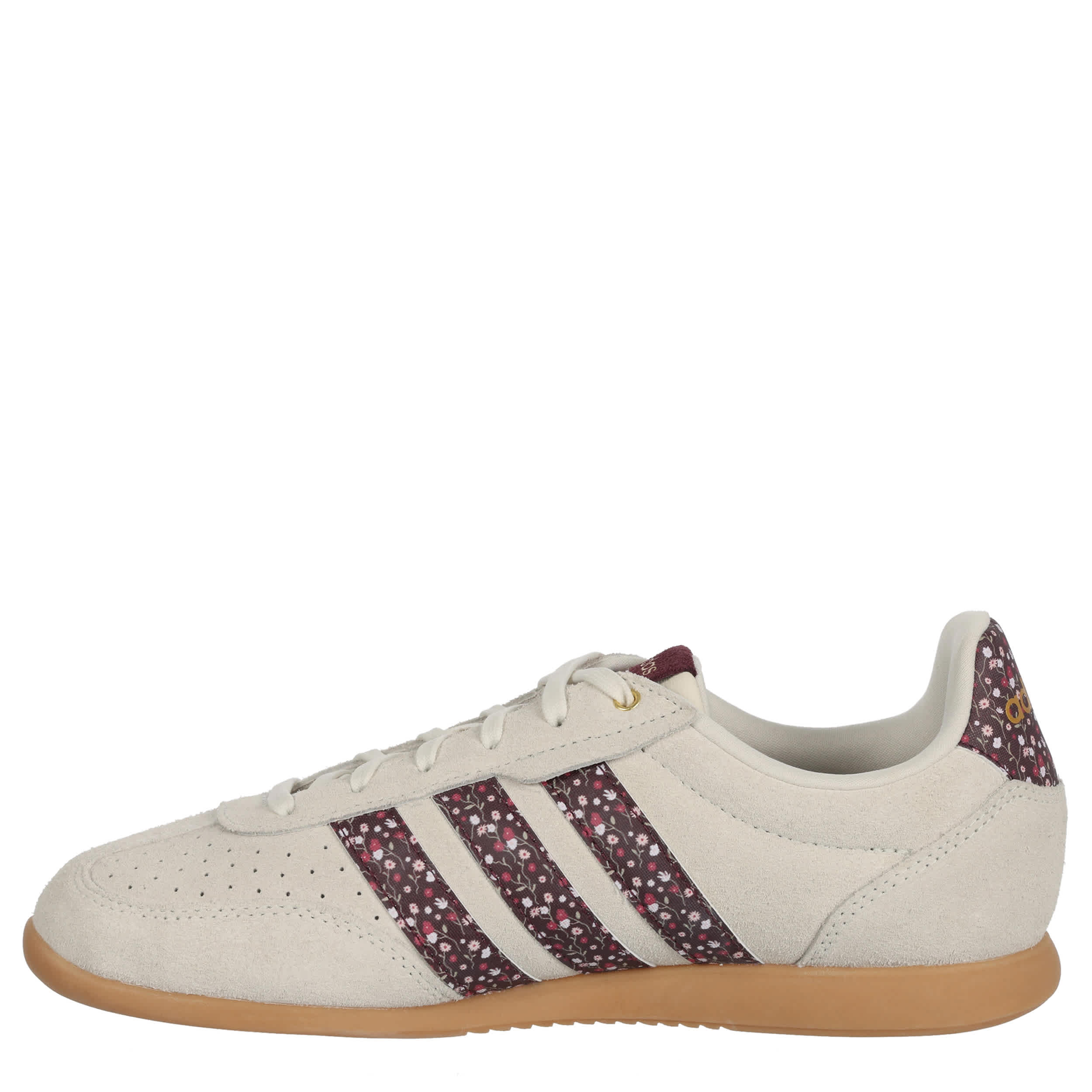 ADIDAS-WOMENS BARREDA LO SNEAKER-OFF WHITE & FLORAL