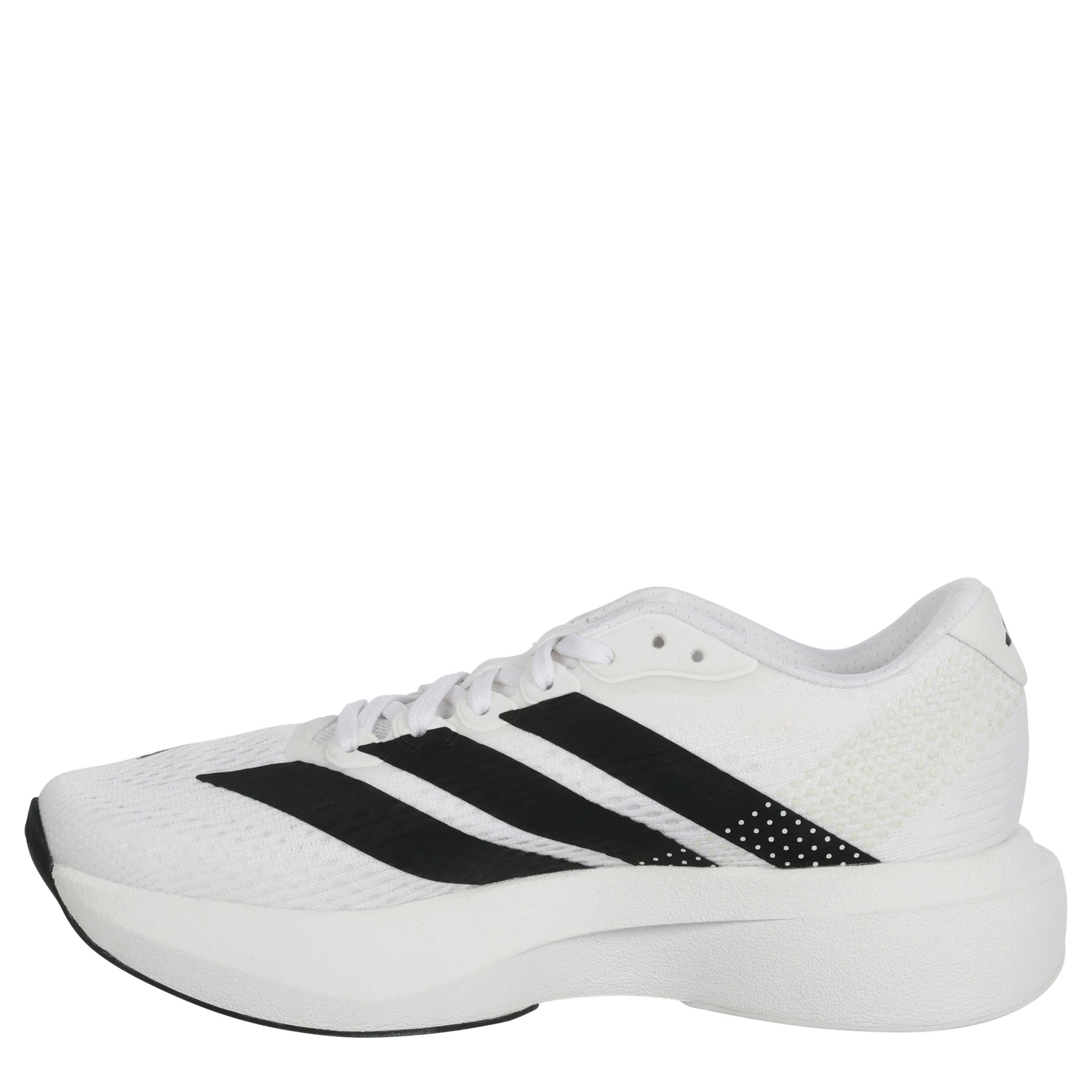 ADIDAS-WOMENS ADIZERO PACER RUNNING SHOE-WHITE & BLACK