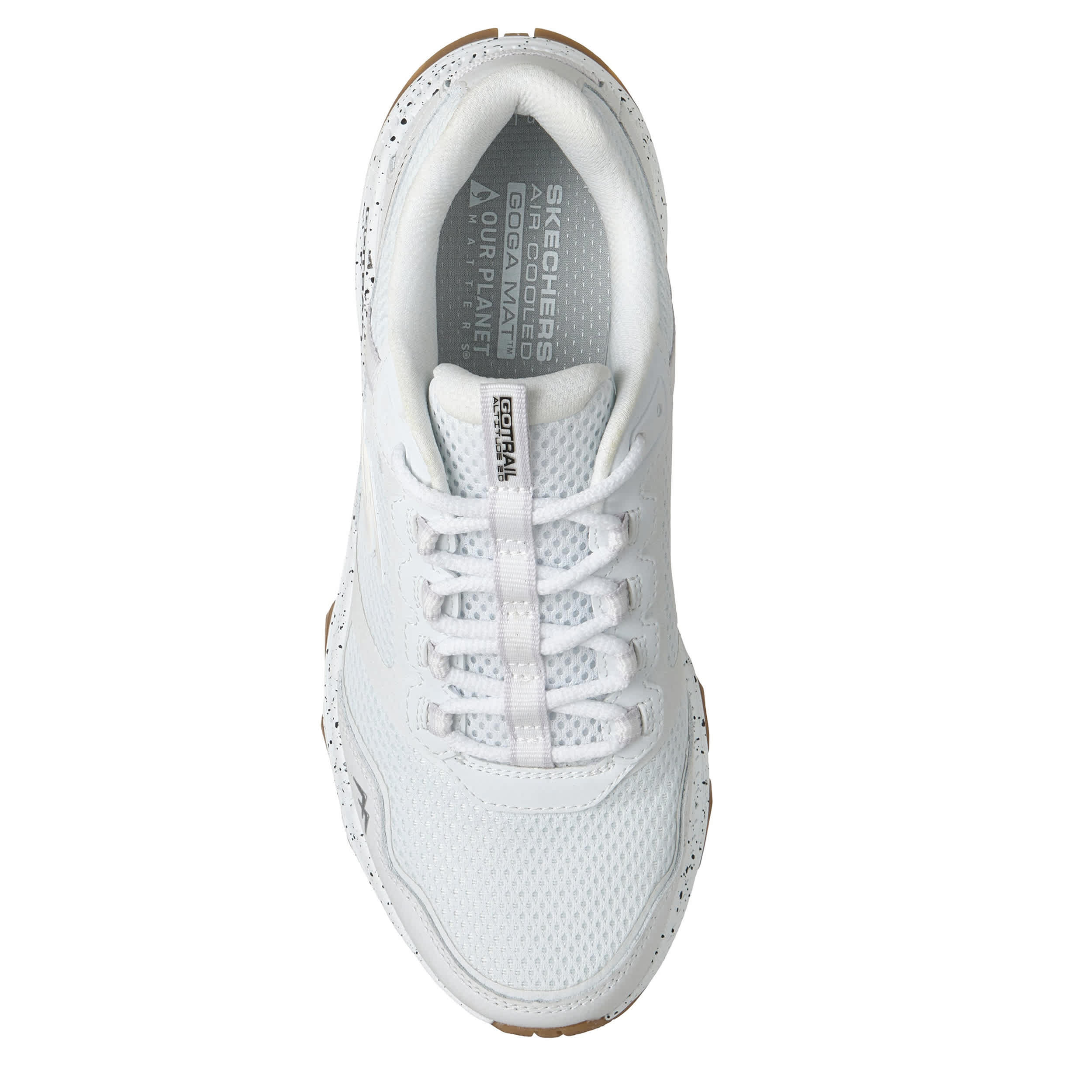 SKECHERS-WOMENS GO RUN TRAIL ALTITUDE 2.0 SNEAKER-WHITE & GUM