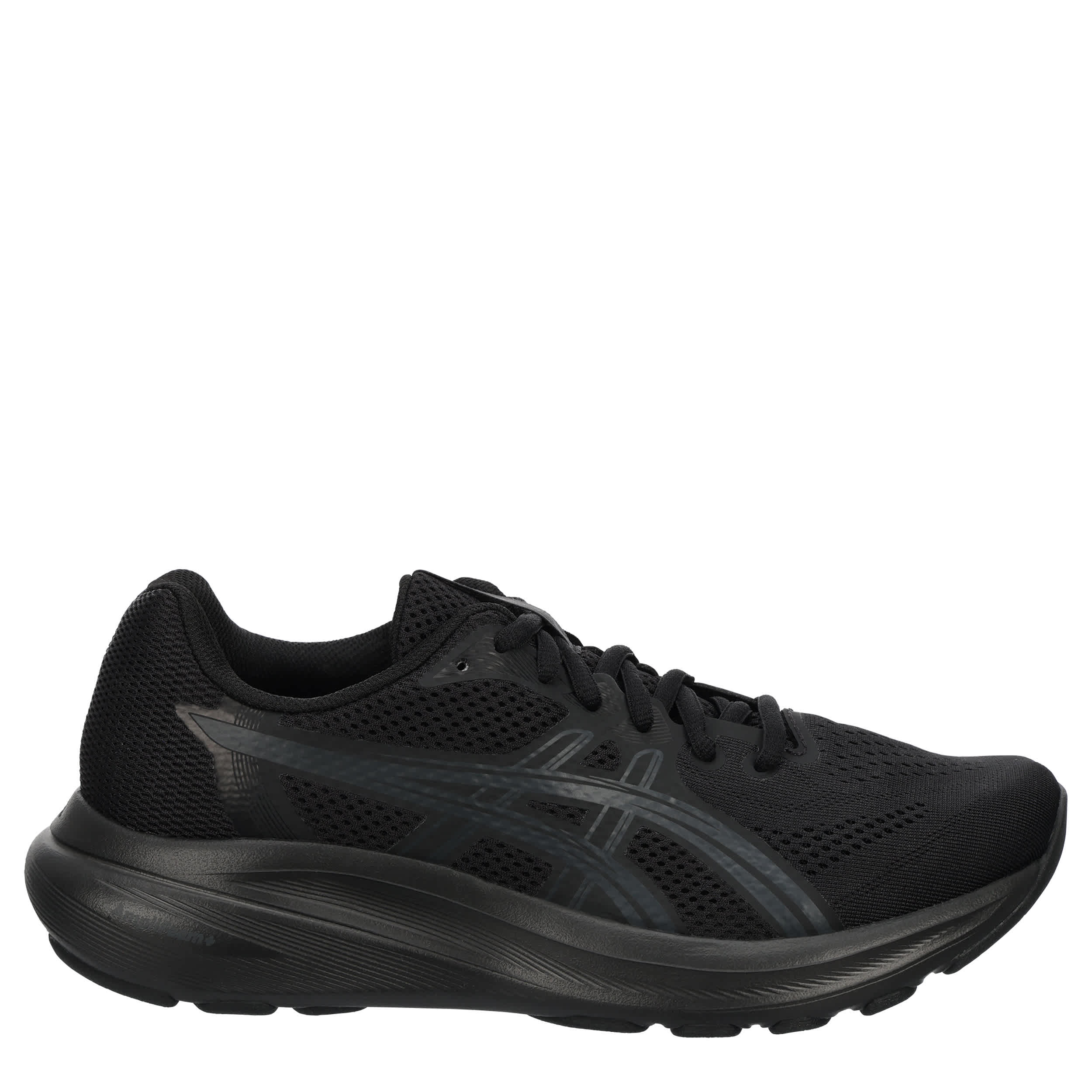 ASICS-WOMENS GEL-CONTEND 10 RUNNING SHOE-BLACK & DARK GREY