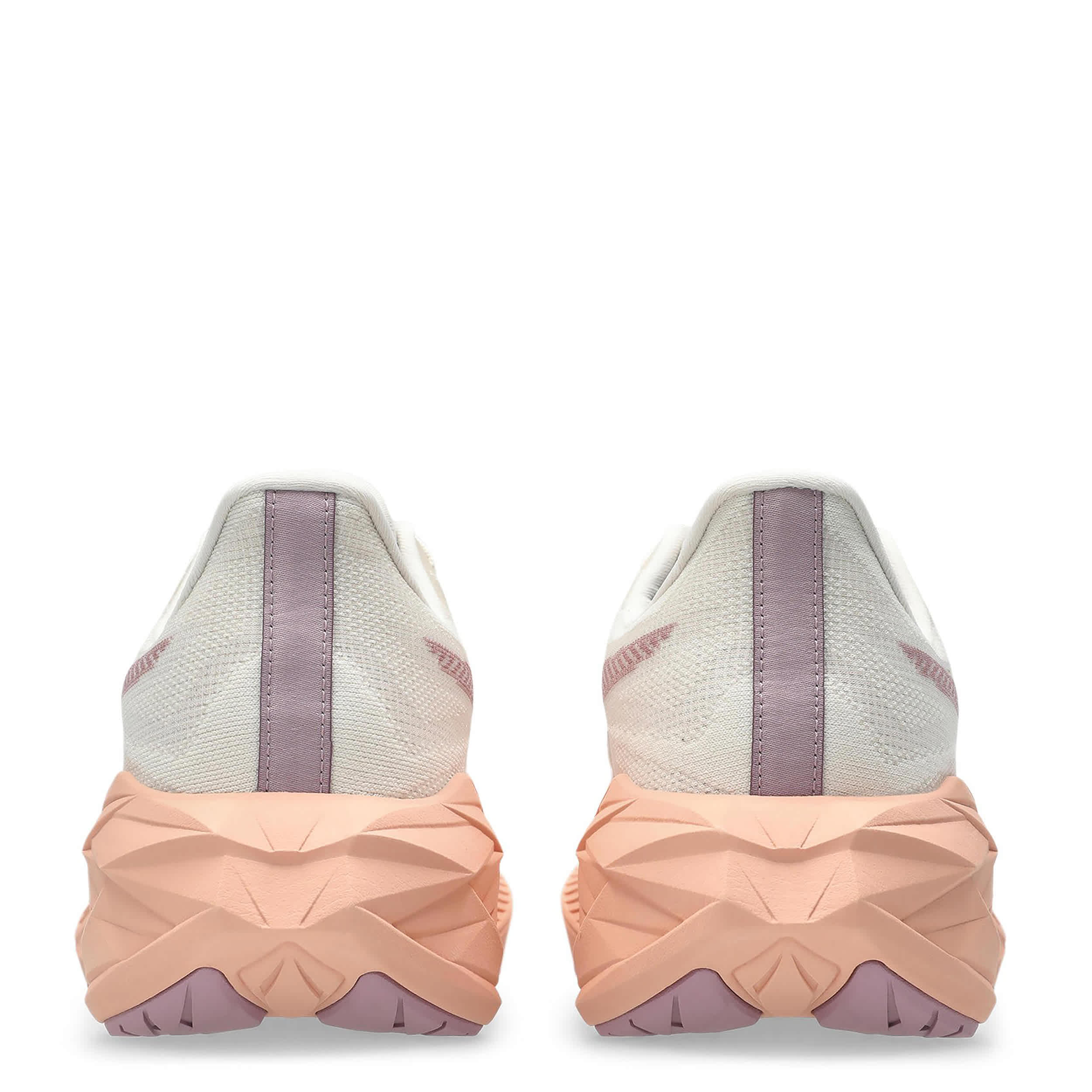 ASICS-WOMENS DYNABLAST 6 RUNNING SHOE-OFF WHITE & PEACH