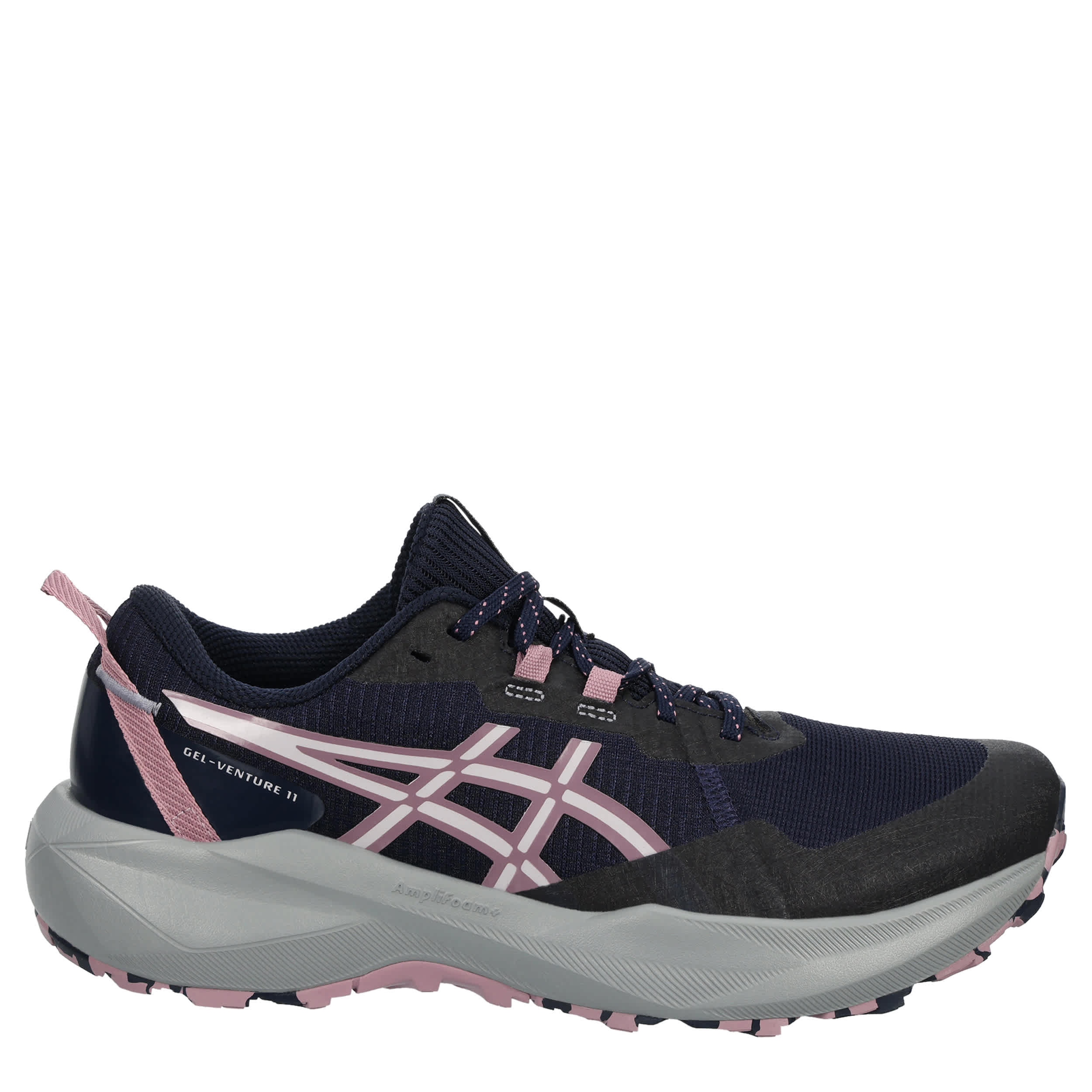 ASICS-WOMENS GEL-VENTURE 11 TRAIL SHOE-NAVY & PURPLE