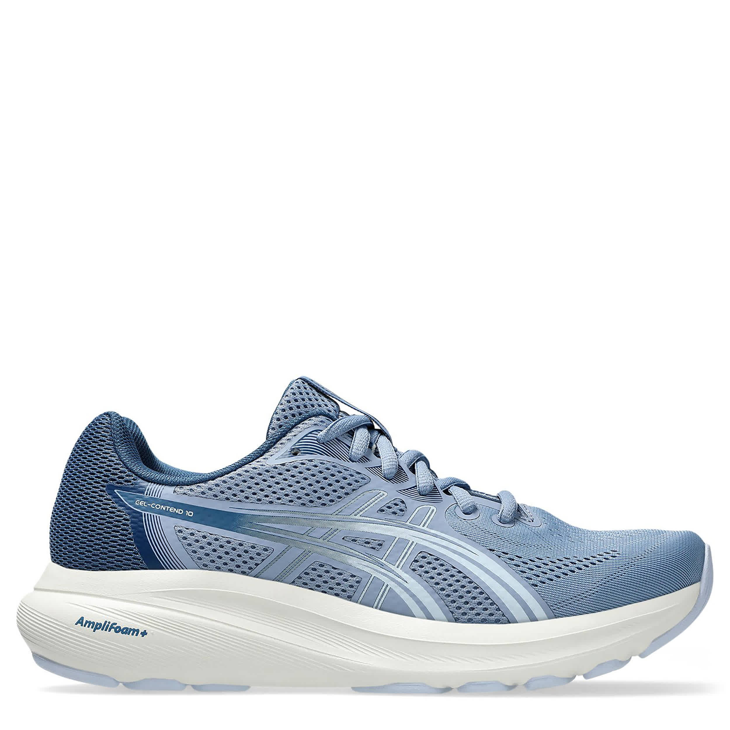 ASICS-WOMENS GEL-CONTEND 10 RUNNING SHOE-BLUE & DARK BLUE