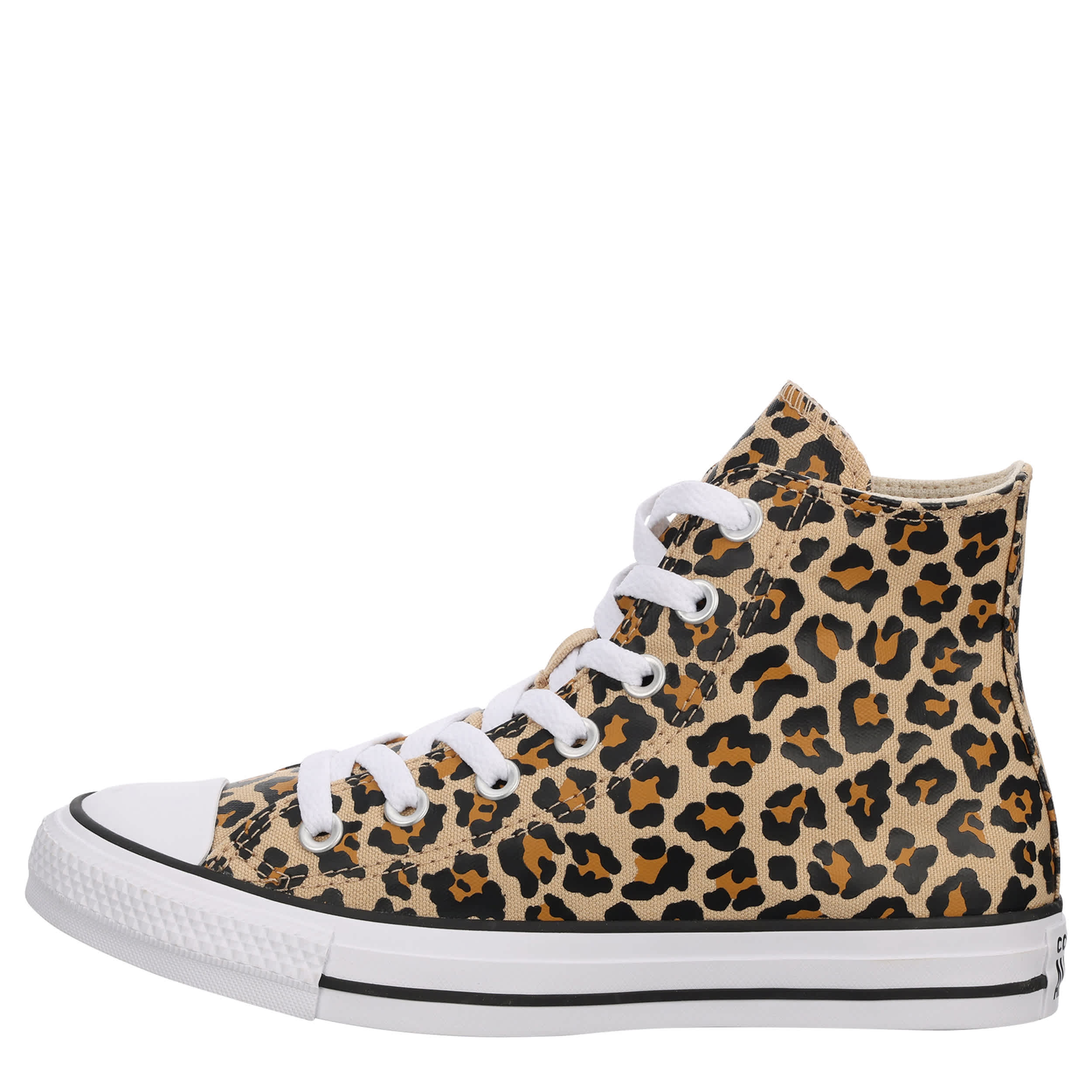 CONVERSE-UNISEX CHUCK TAYLOR ALL STAR HIGH TOP SNEAKER-LEOPARD & 