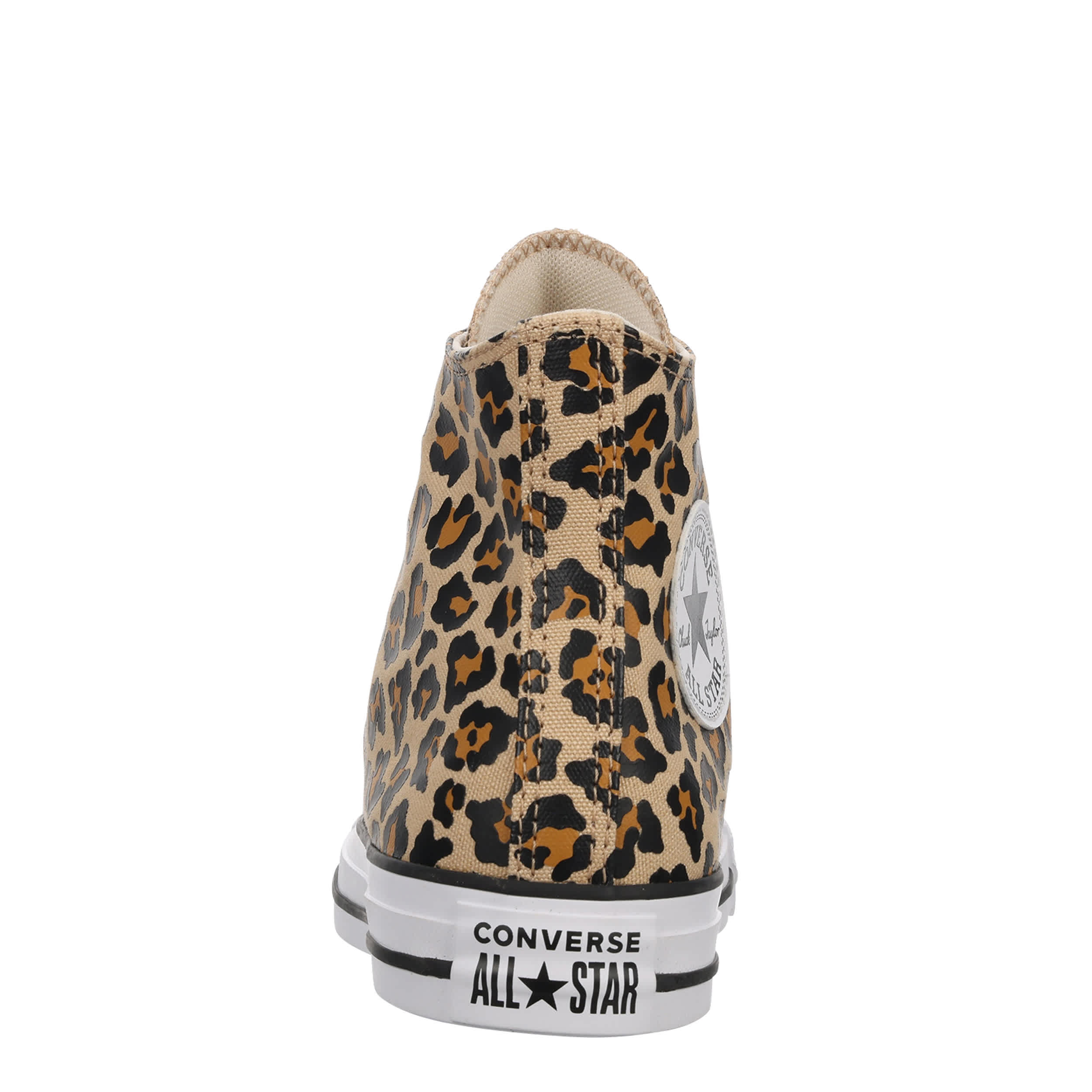 CONVERSE-UNISEX CHUCK TAYLOR ALL STAR HIGH TOP SNEAKER-LEOPARD & 
