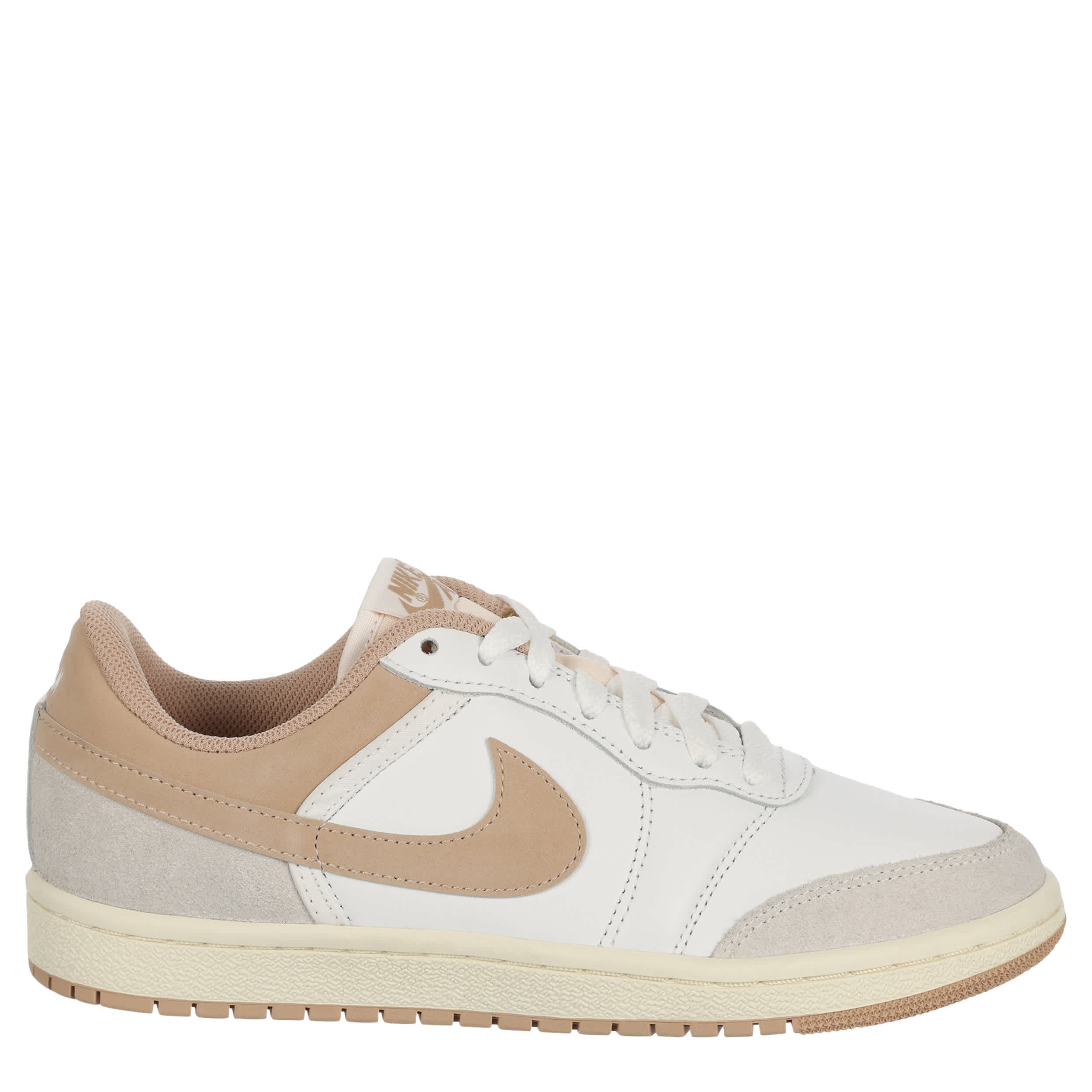 JORDAN-WOMENS SKYLINE LOW SNEAKER-TAN & OFF WHITE