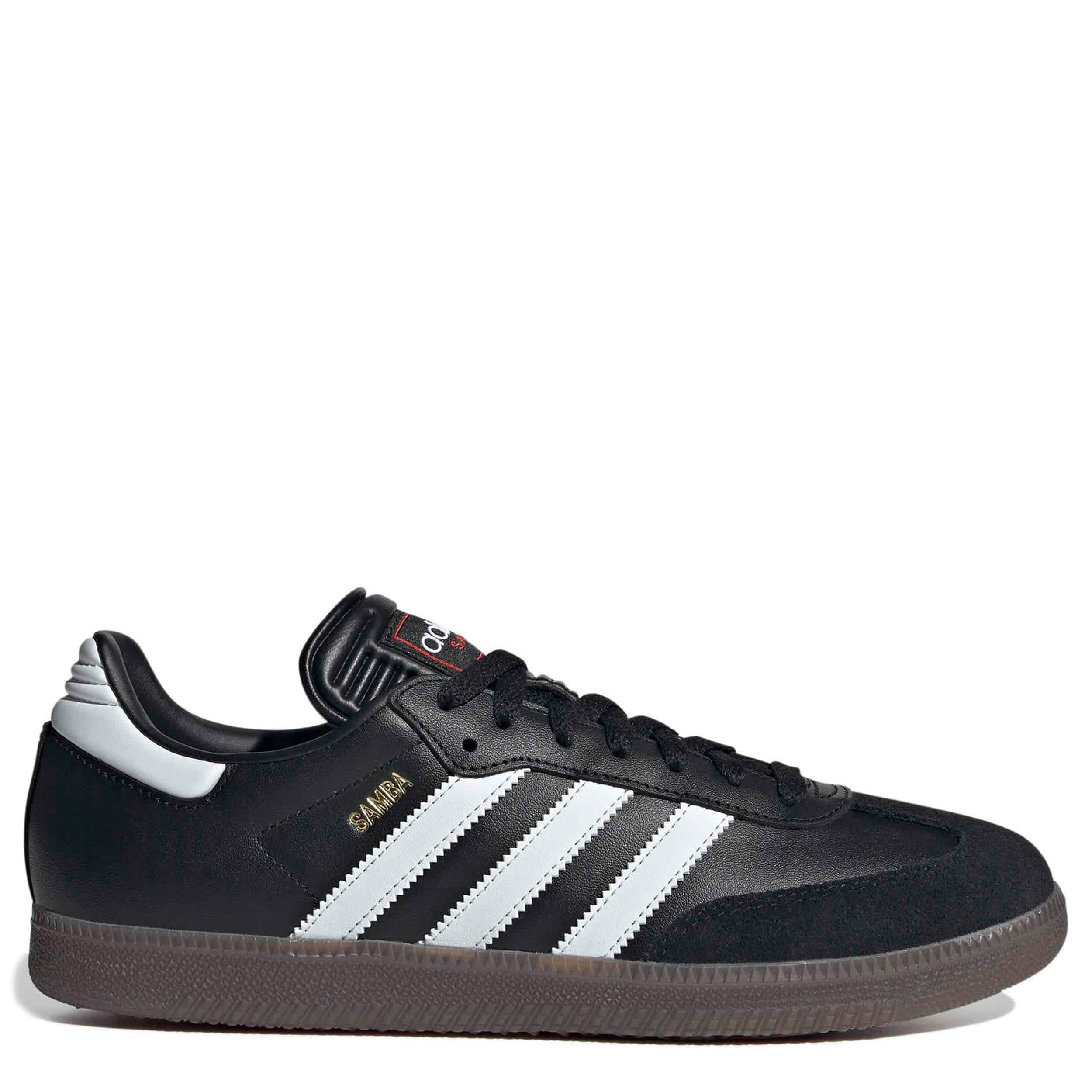 ADIDAS-UNISEX SAMBA INDOOR SOCCER SNEAKER-BLACK & WHITE
