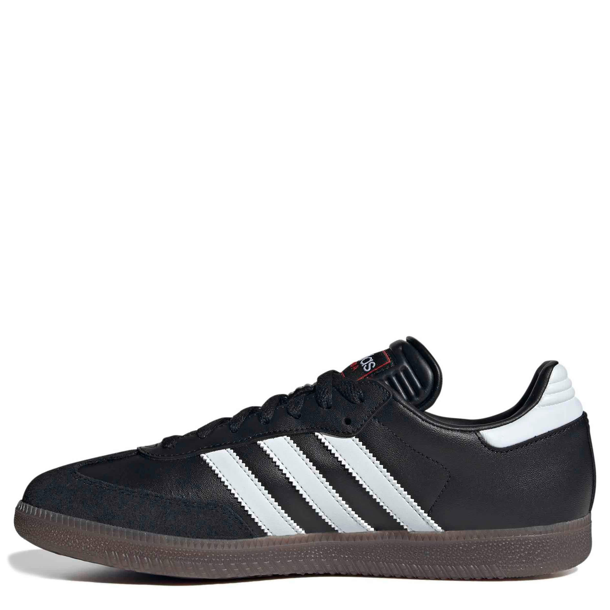 ADIDAS-UNISEX SAMBA INDOOR SOCCER SNEAKER-BLACK & WHITE