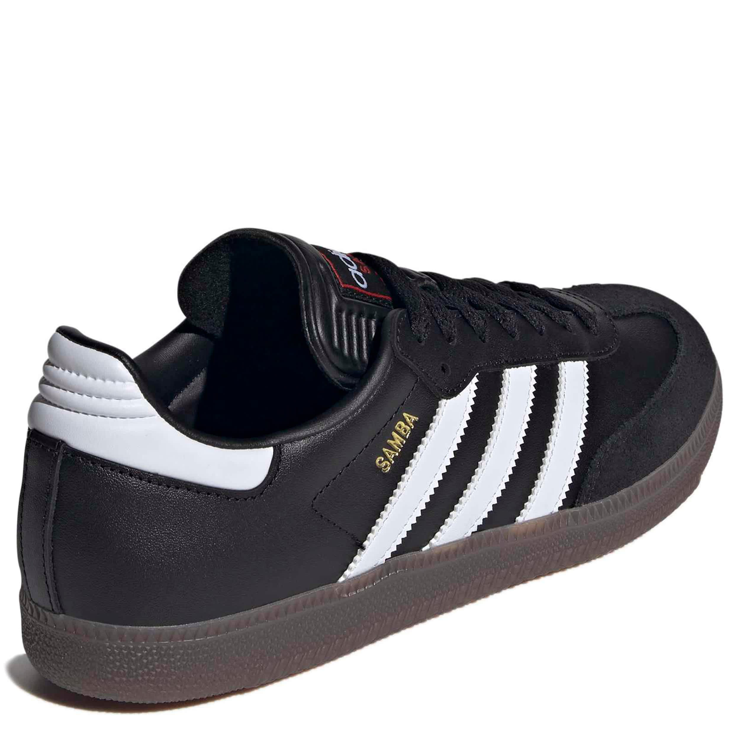 ADIDAS-UNISEX SAMBA INDOOR SOCCER SNEAKER-BLACK & WHITE