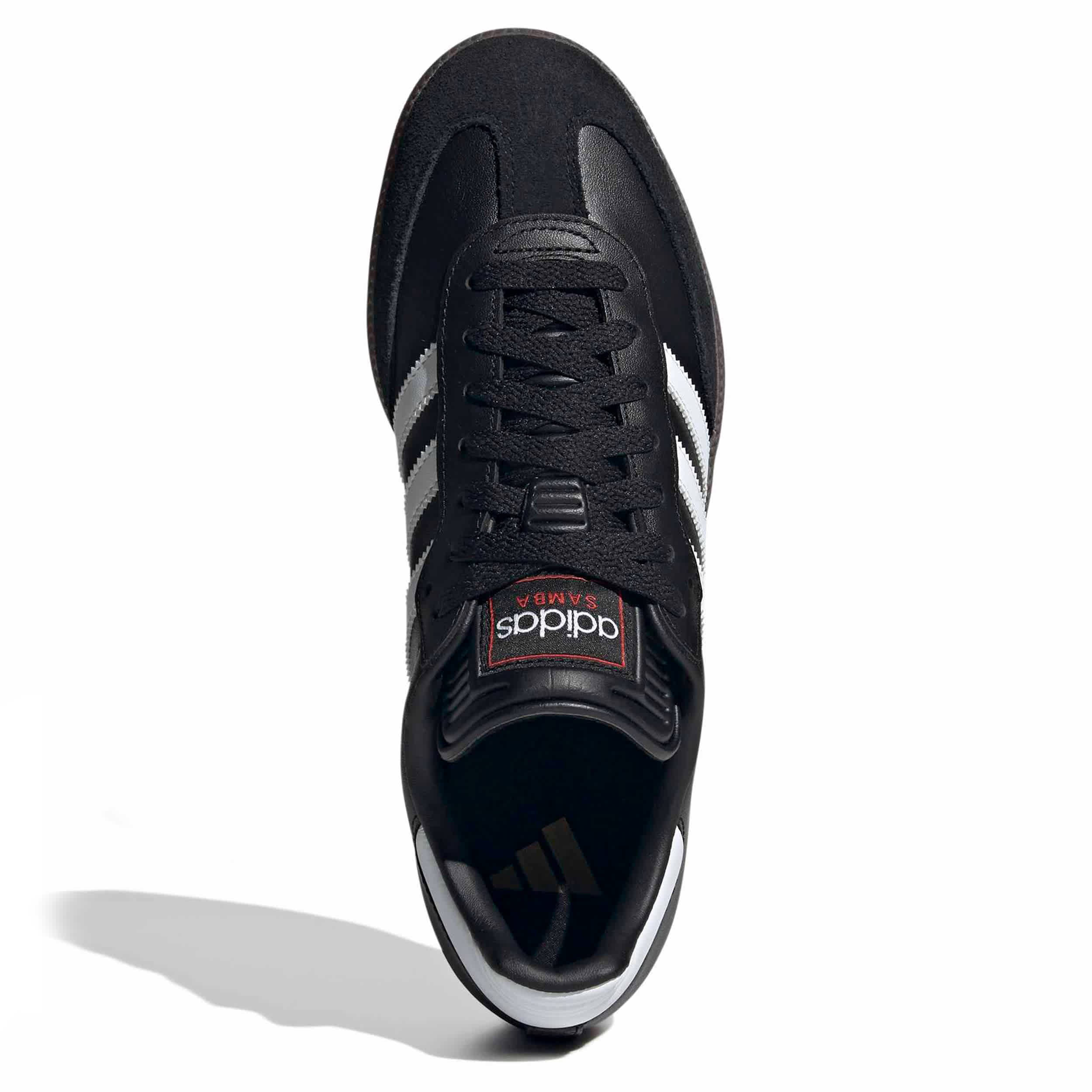 ADIDAS-UNISEX SAMBA INDOOR SOCCER SNEAKER-BLACK & WHITE