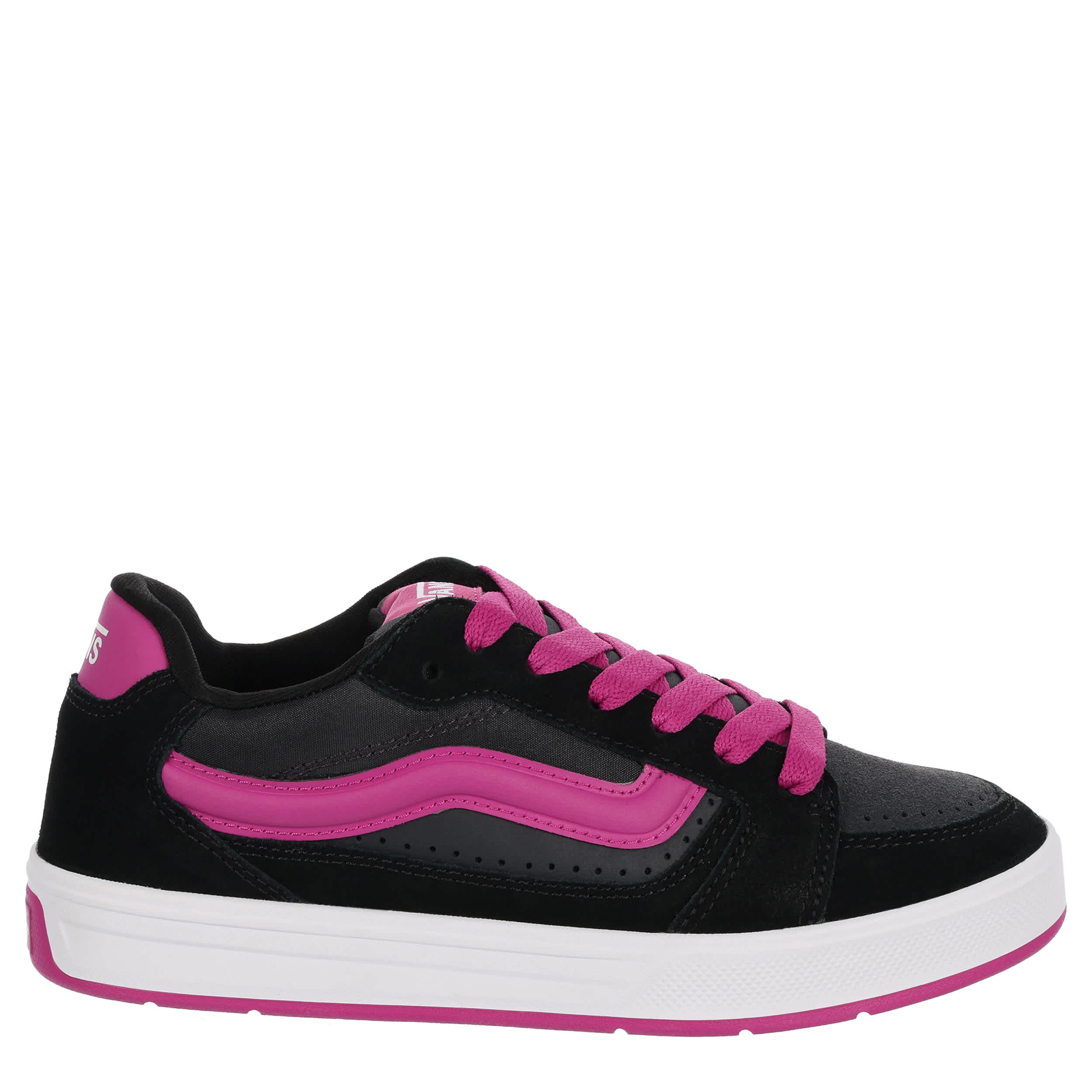 VANS-WOMENS CALLUM SNEAKER-BLACK & PURPLE