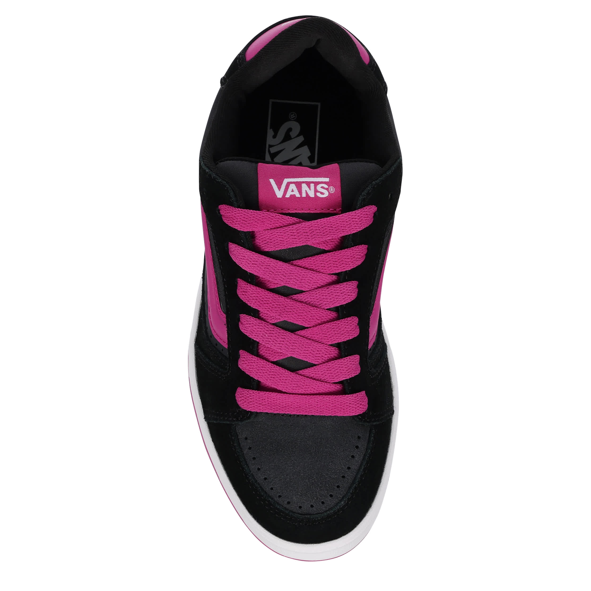 VANS-WOMENS CALLUM SNEAKER-BLACK & PURPLE