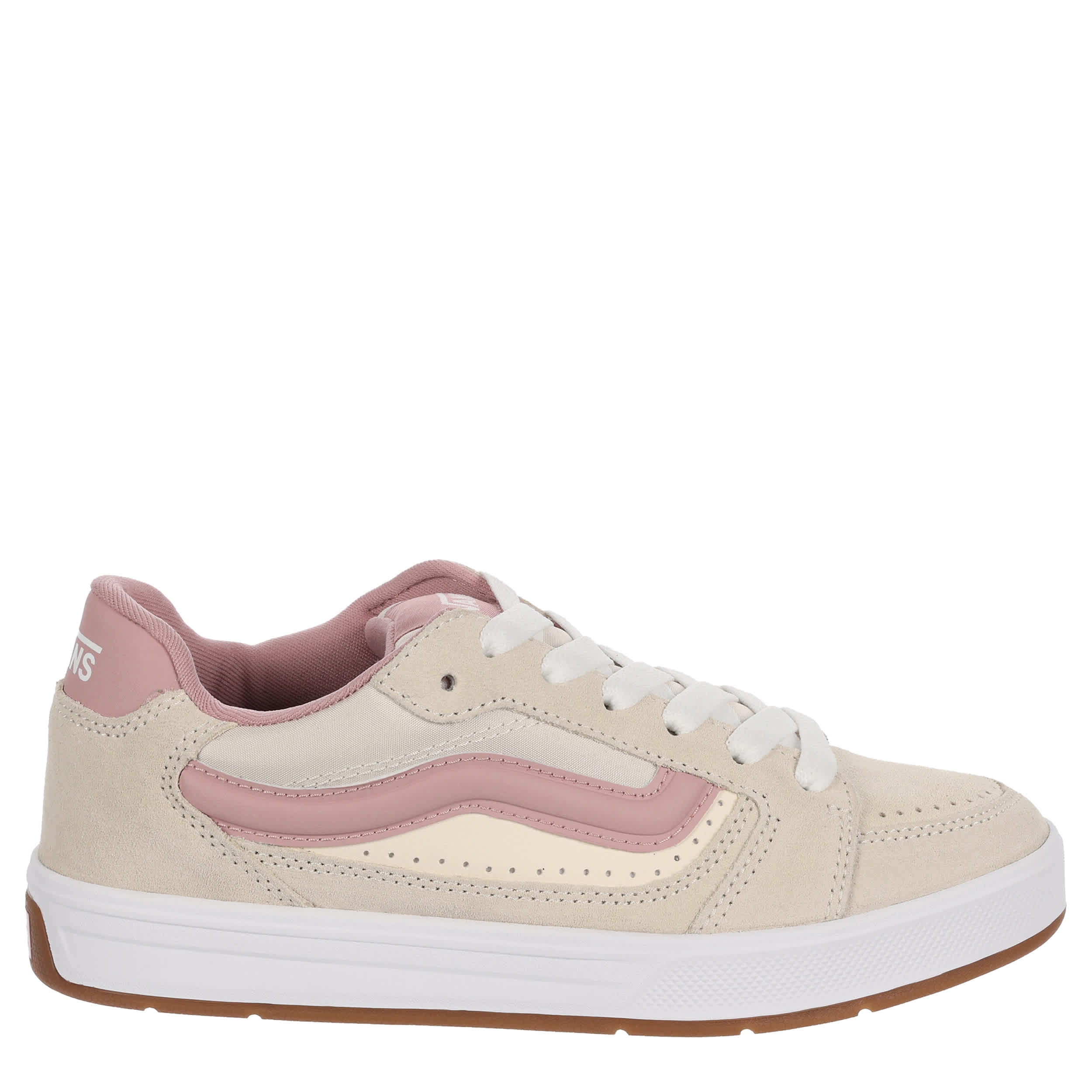 VANS-WOMENS CALLUM SNEAKER-OFF WHITE & MAUVE