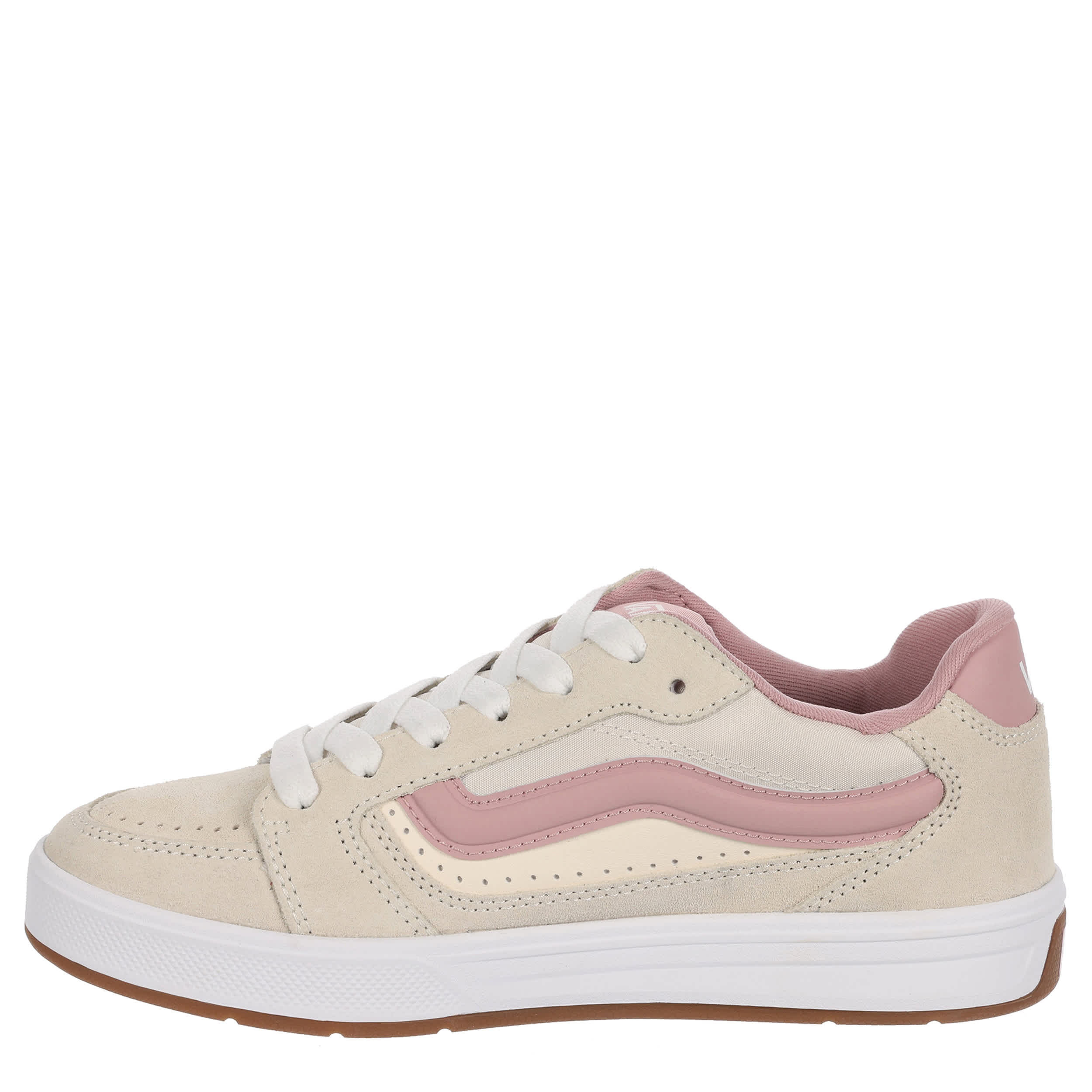 VANS-WOMENS CALLUM SNEAKER-OFF WHITE & MAUVE