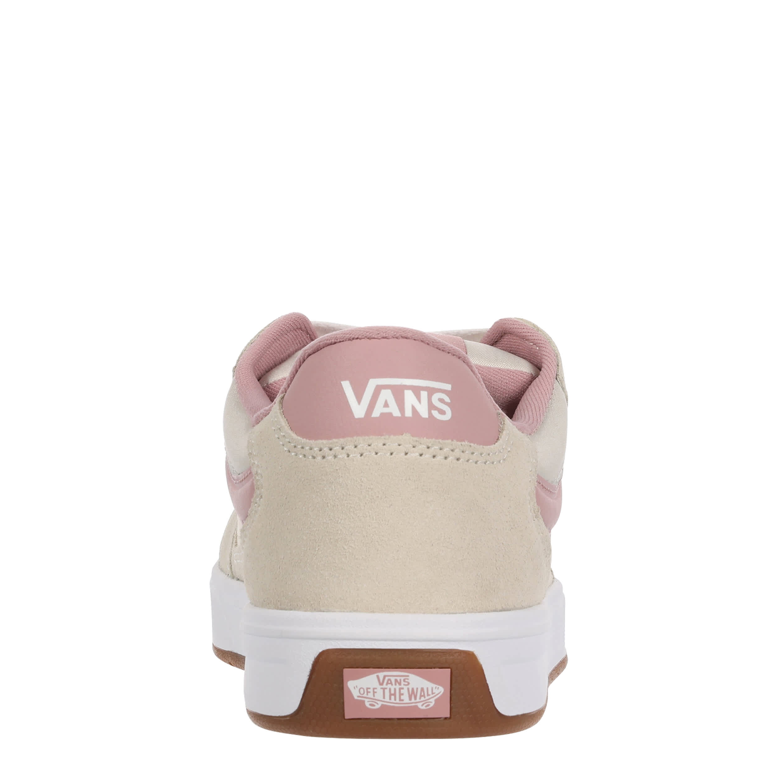 VANS-WOMENS CALLUM SNEAKER-OFF WHITE & MAUVE