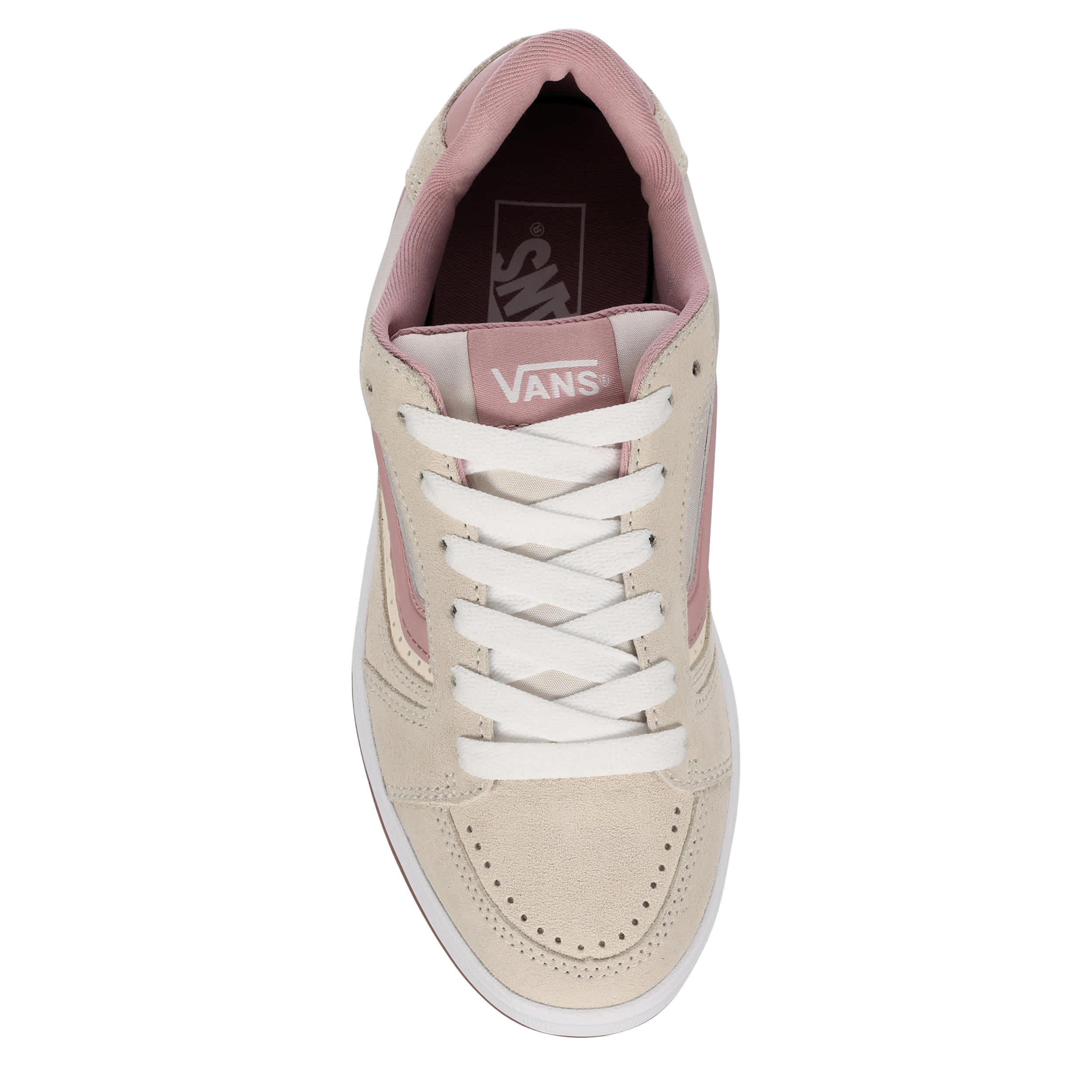 VANS-WOMENS CALLUM SNEAKER-OFF WHITE & MAUVE