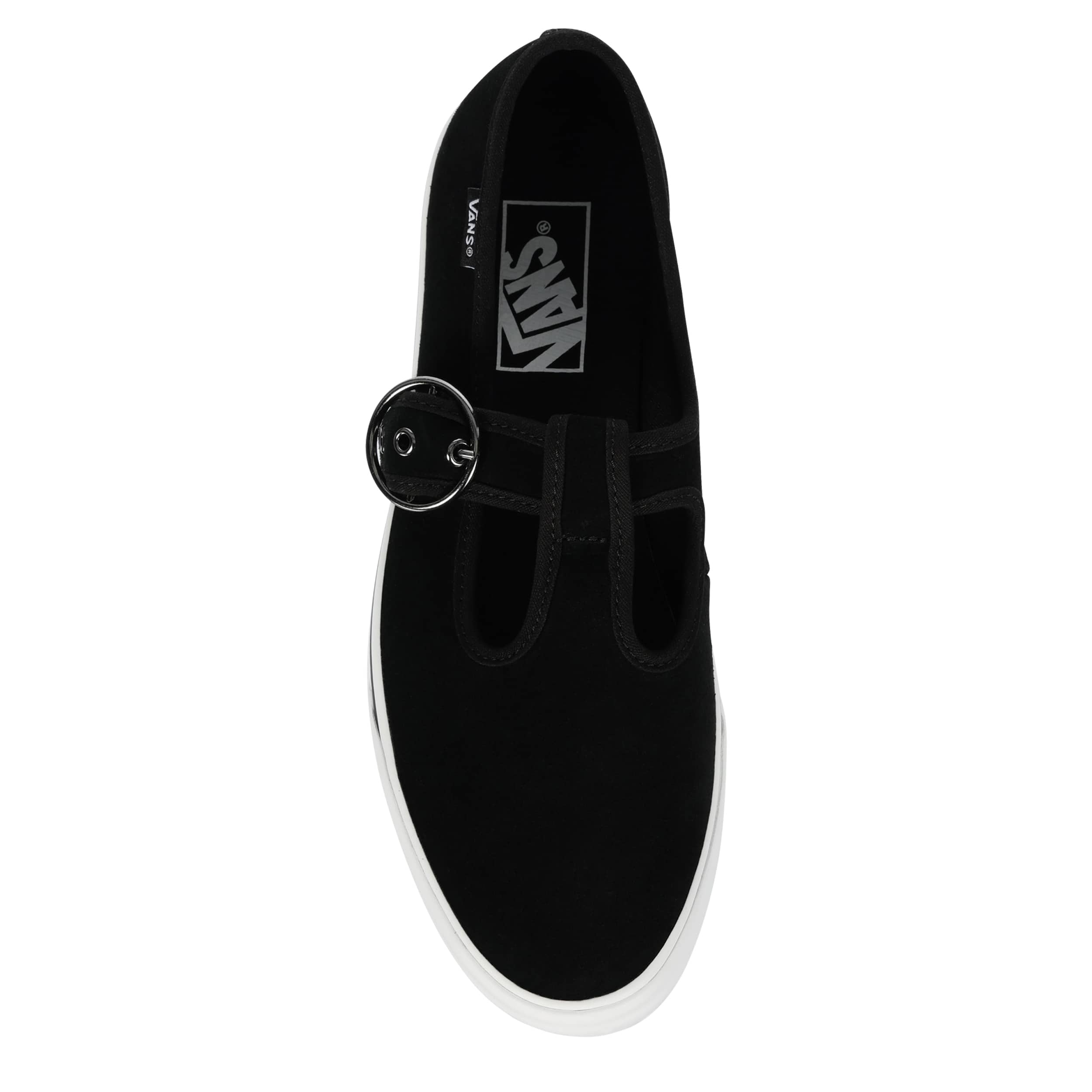 VANS-WOMENS LAINEY MARY JANE SNEAKER-BLACK & WHITE
