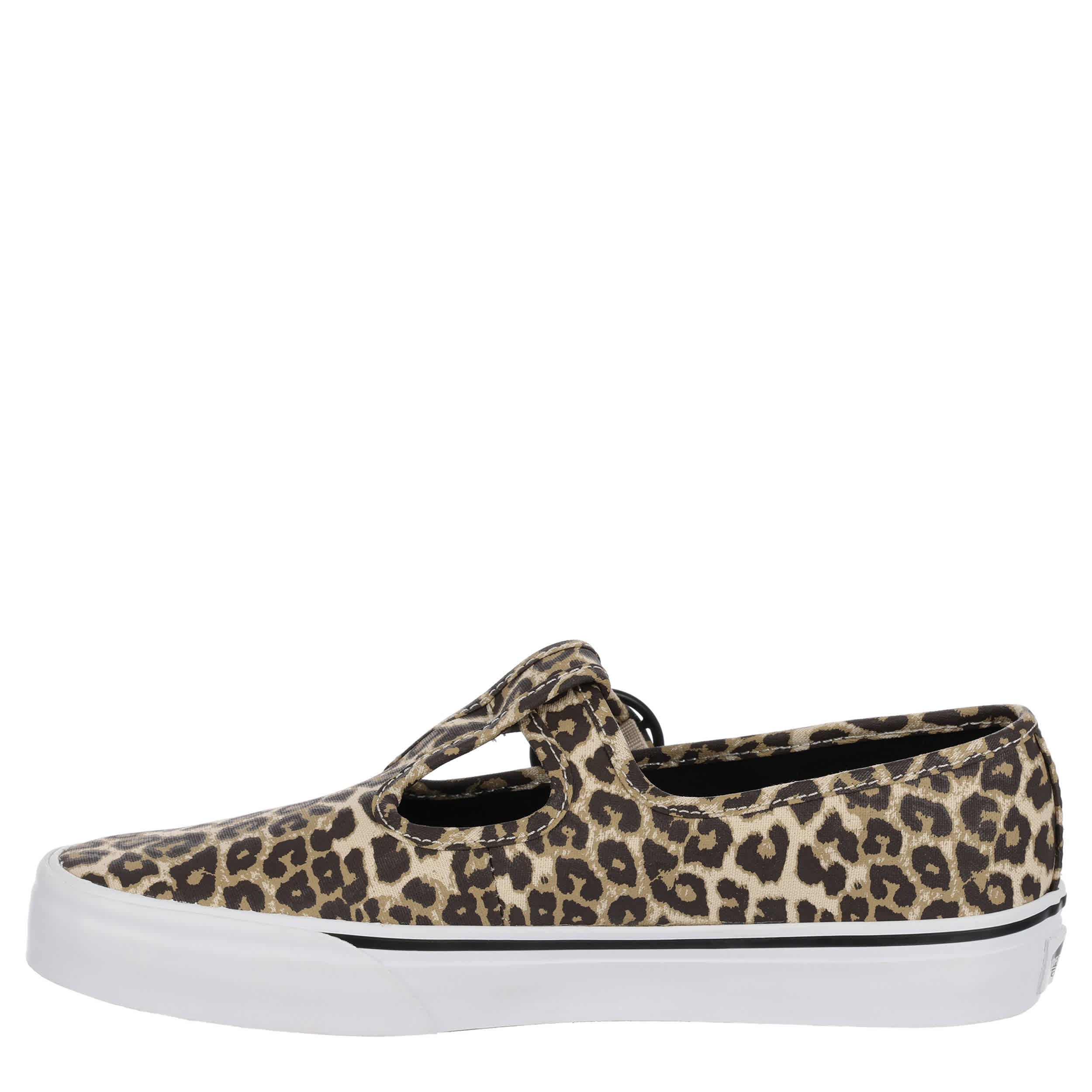 VANS-WOMENS LAINEY MARY JANE SNEAKER-LEOPARD & BLACK