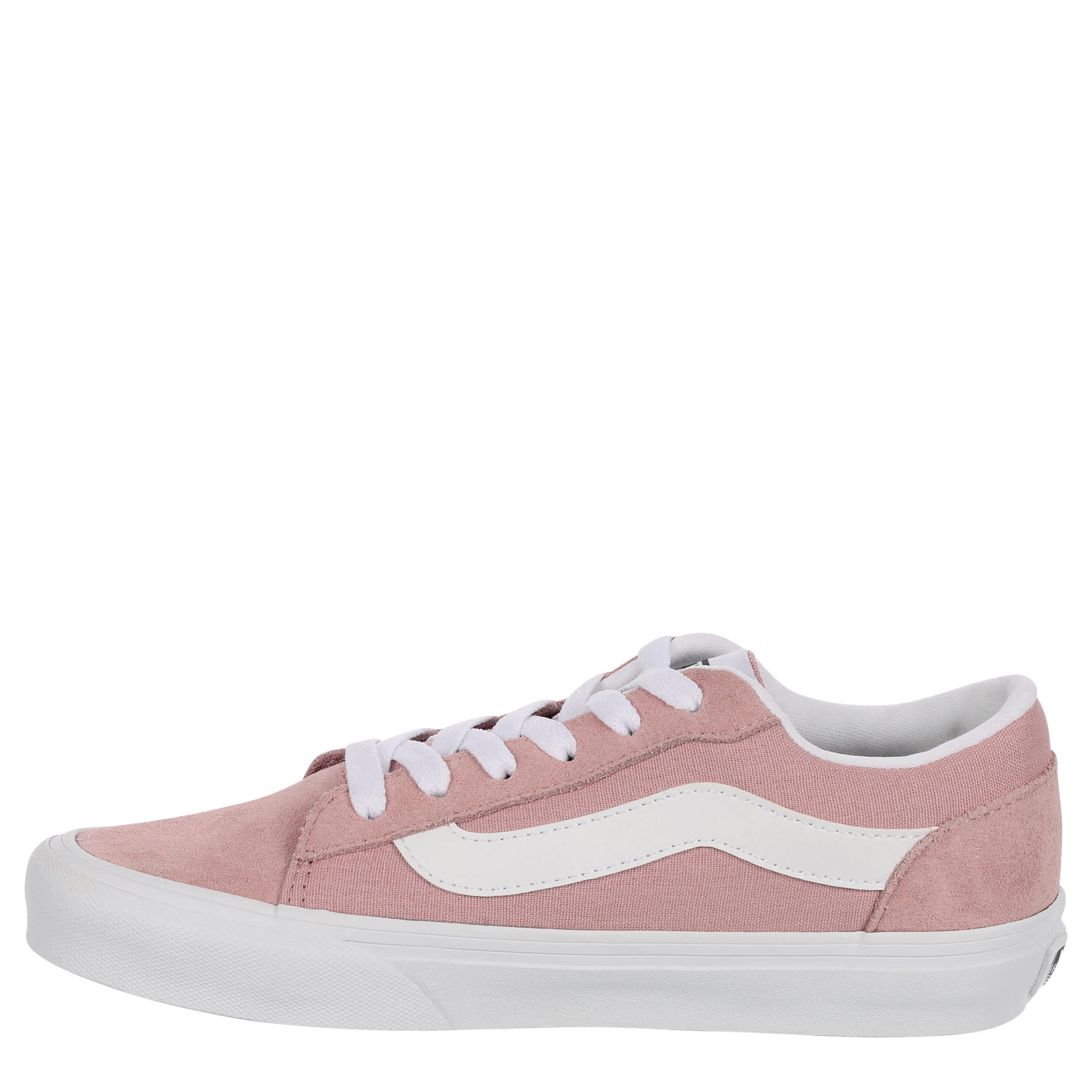 VANS-WOMENS VERO SNEAKER-MAUVE & WHITE