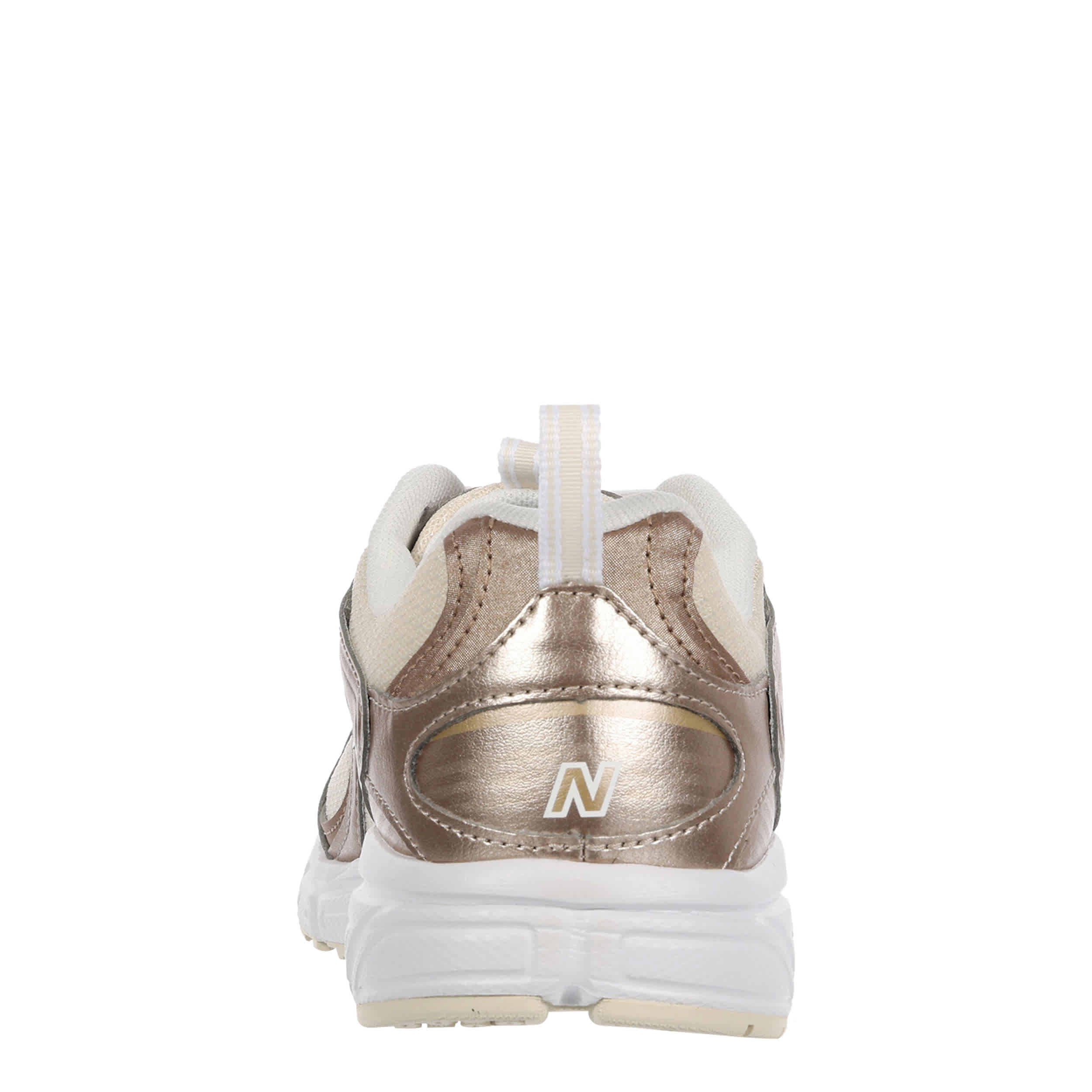 NEW BALANCE-WOMENS 408 SNEAKER-GOLD & WHITE