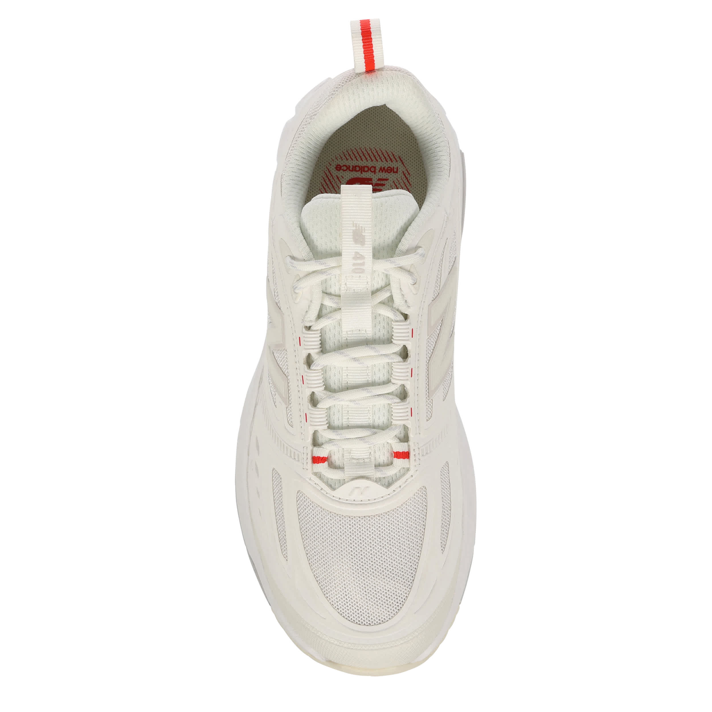 NEW BALANCE-WOMENS 410 V9 TRAIL SHOE-OFF WHITE & RED