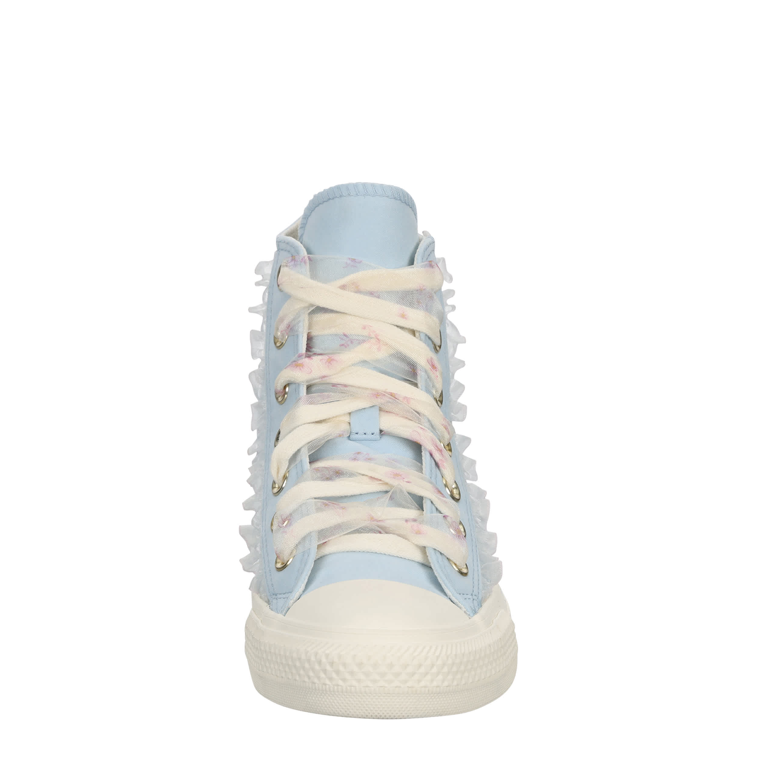 CONVERSE-WOMENS CHUCK TAYLOR ALL STAR HIGH TOP SNEAKER-LIGHT BLUE & FLORAL