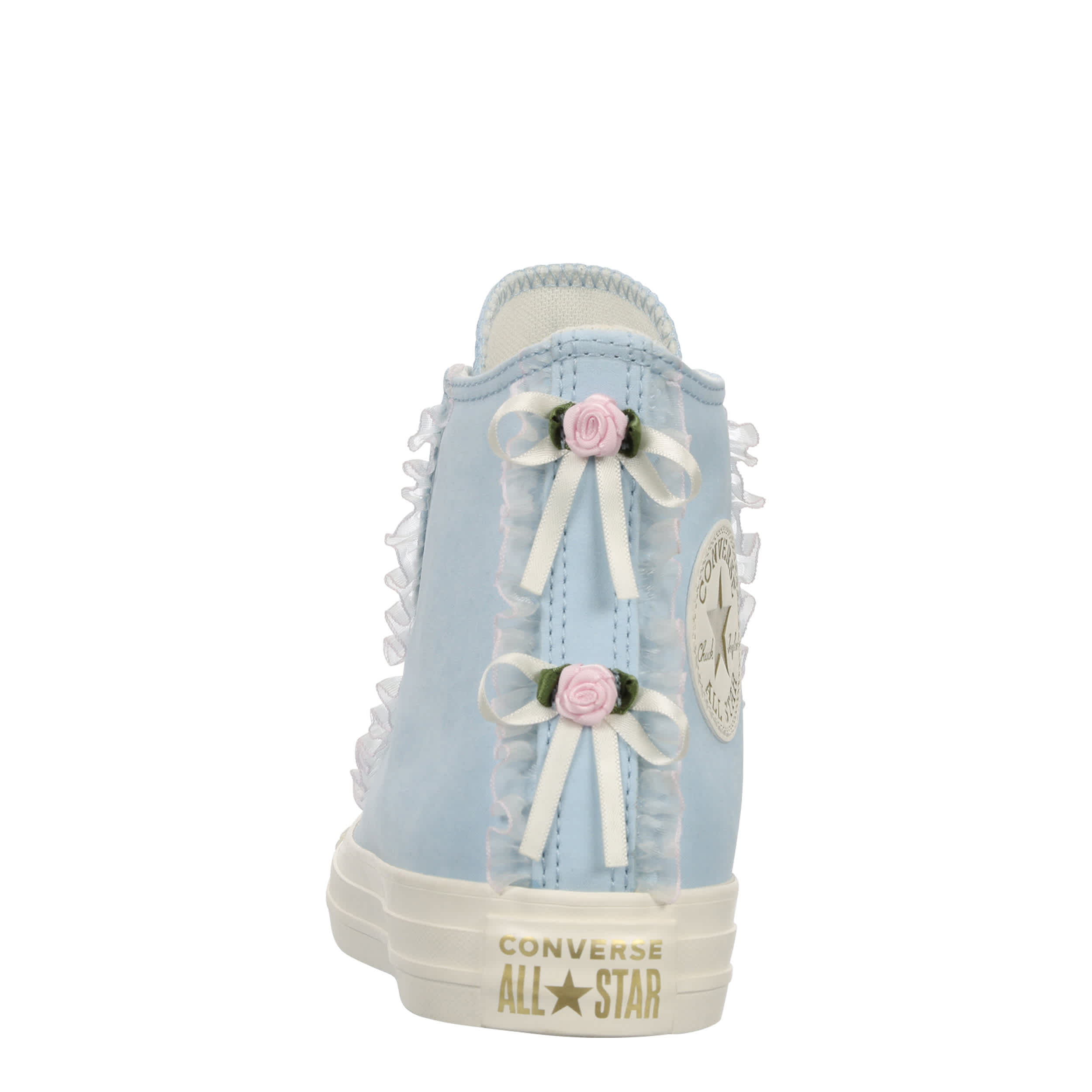 CONVERSE-WOMENS CHUCK TAYLOR ALL STAR HIGH TOP SNEAKER-LIGHT BLUE & FLORAL