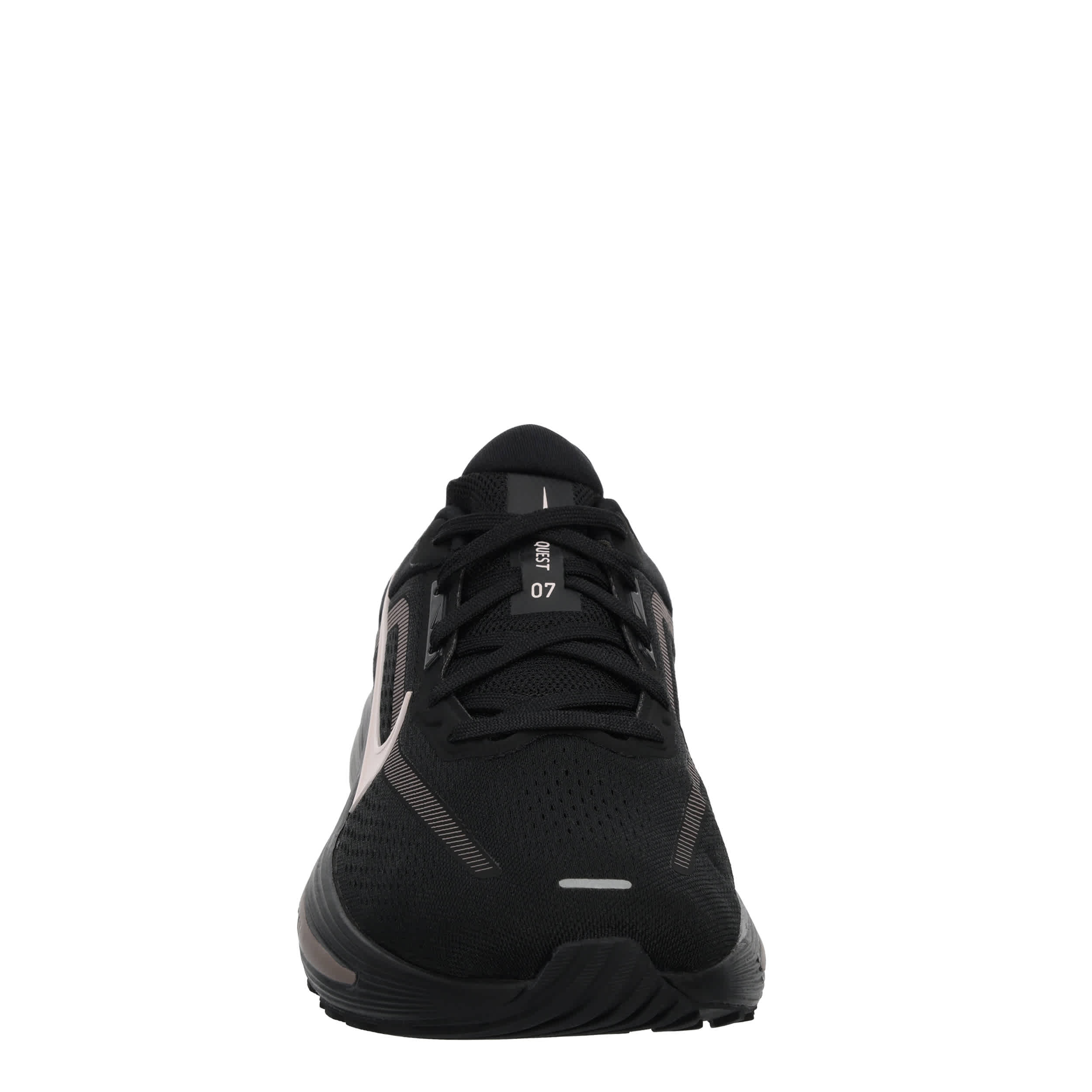 NIKE-WOMENS QUEST 7 RUNNING SHOE-BLACK & TAUPE