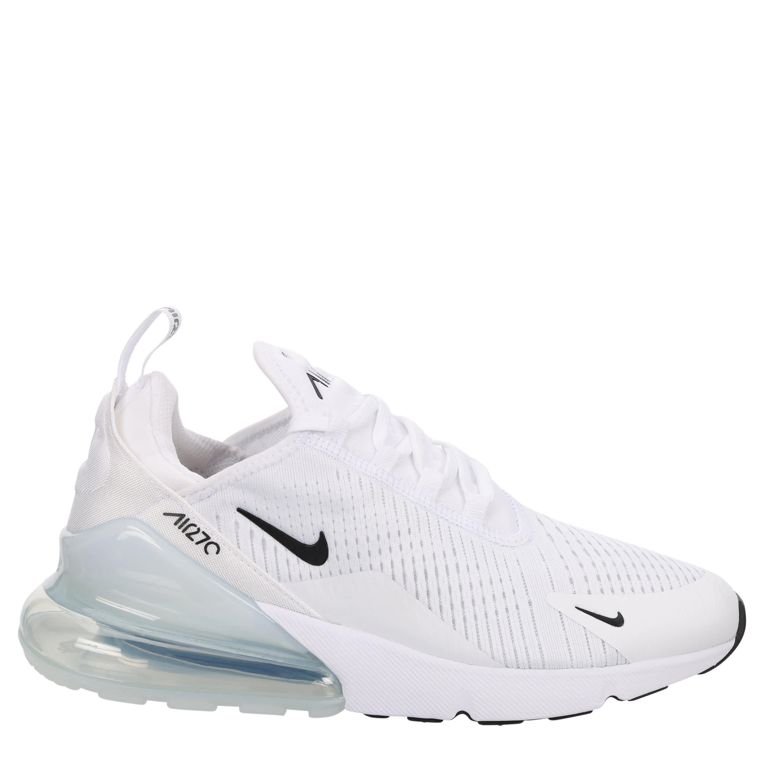 NIKE-WOMENS AIR MAX 270 SNEAKER-WHITE & BLACK