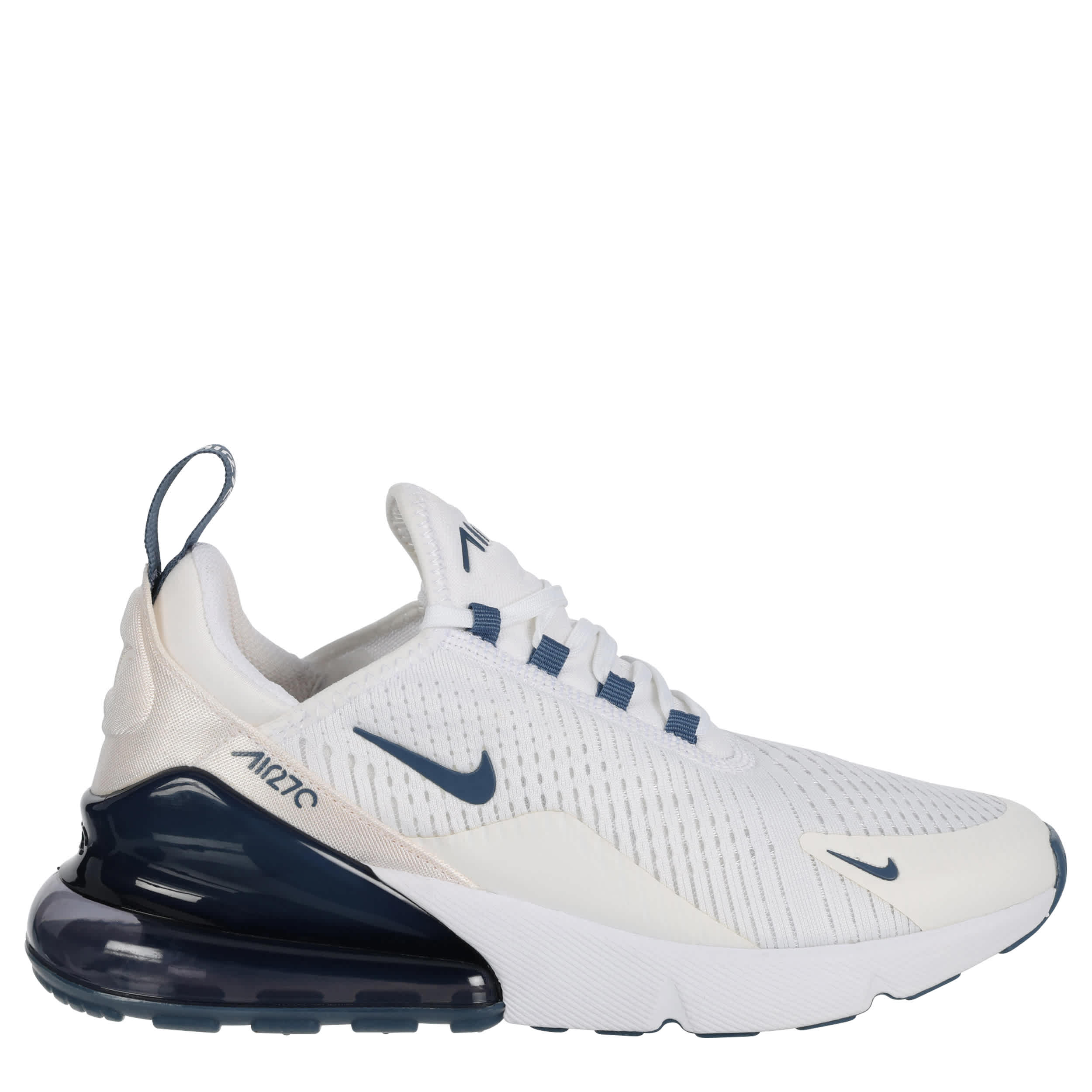 NIKE-WOMENS AIR MAX 270 SNEAKER-WHITE & BLUE