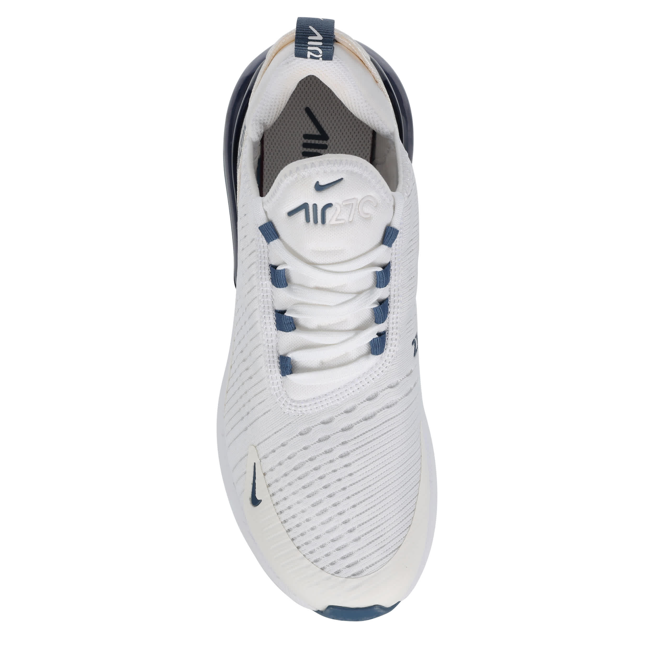 NIKE-WOMENS AIR MAX 270 SNEAKER-WHITE & BLUE